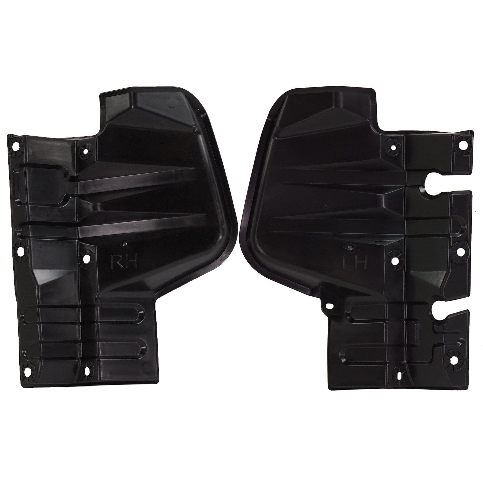 AM TUNDRA 14-17 RADIATOR SUPPORT AIR INTAKE DUCT RH AND LH w o Towing Package CAPA SKU SET RT16330001Q Partslink TO1218133C TO1218132C OEM 532930C040-532940C030