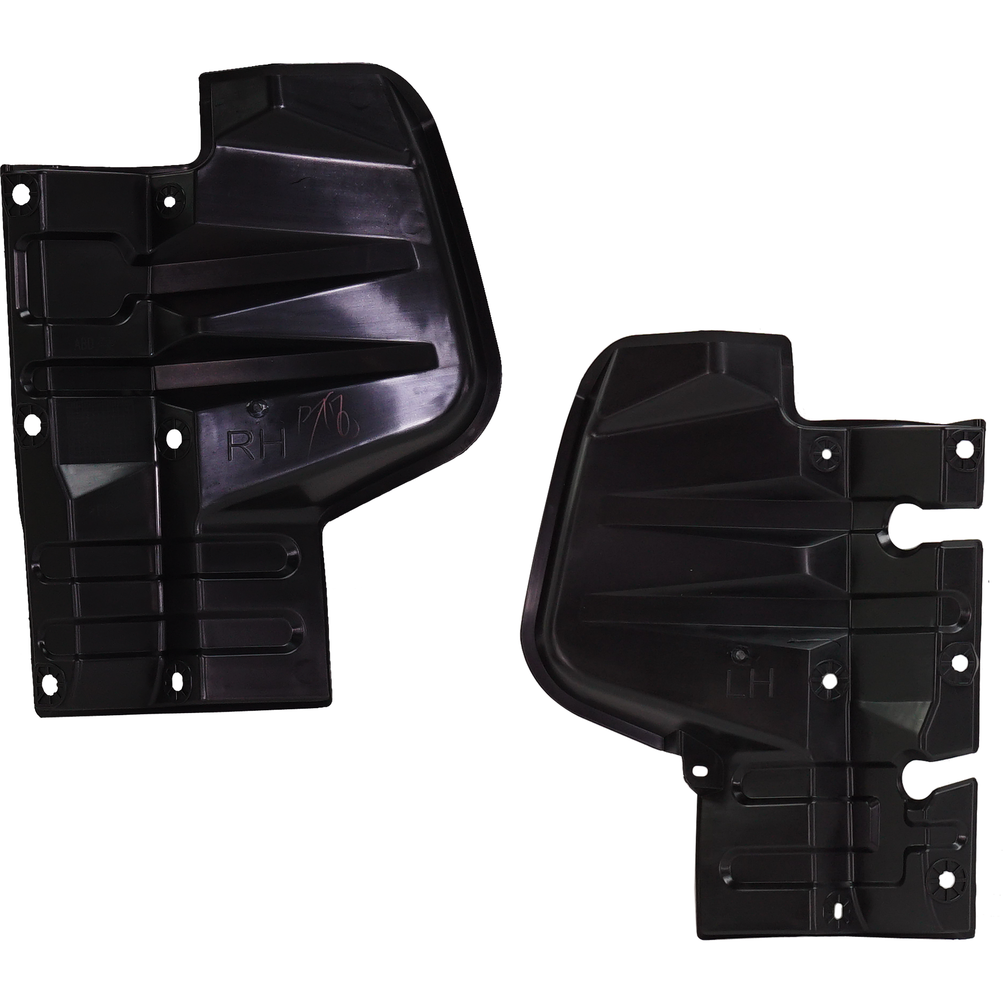 AM TUNDRA 14-17 RADIATOR SUPPORT AIR INTAKE DUCT RH AND LH w o Towing Package SKU SET RT16330001 Partslink TO1218133 TO1218132 OEM 532930C040-532940C030