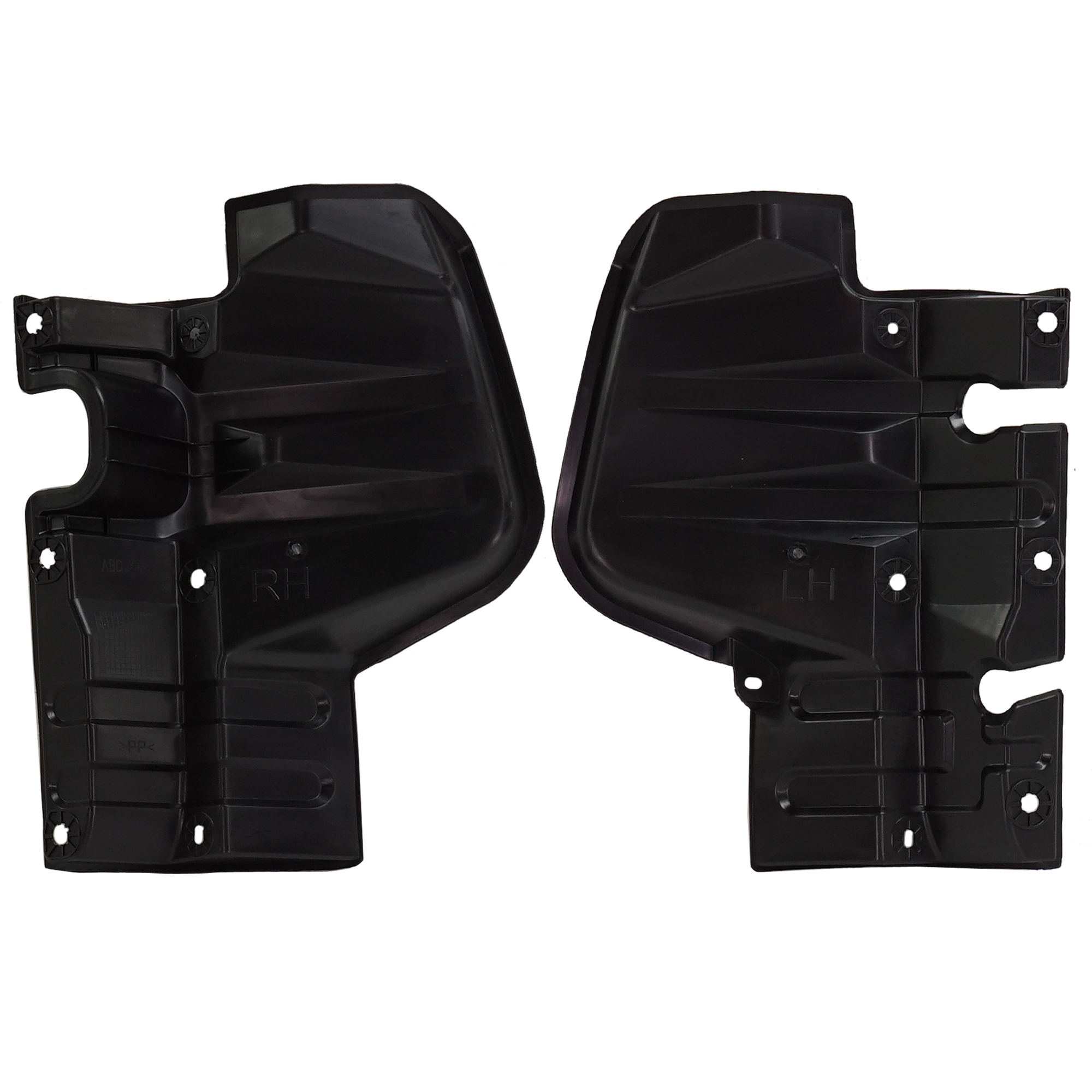 AM TUNDRA 14-17 RADIATOR SUPPORT AIR INTAKE DUCT RH AND LH w Towing Package SKU SET RT16330005 Partslink TO1218135 TO1218132 OEM 532930C050-532940C030