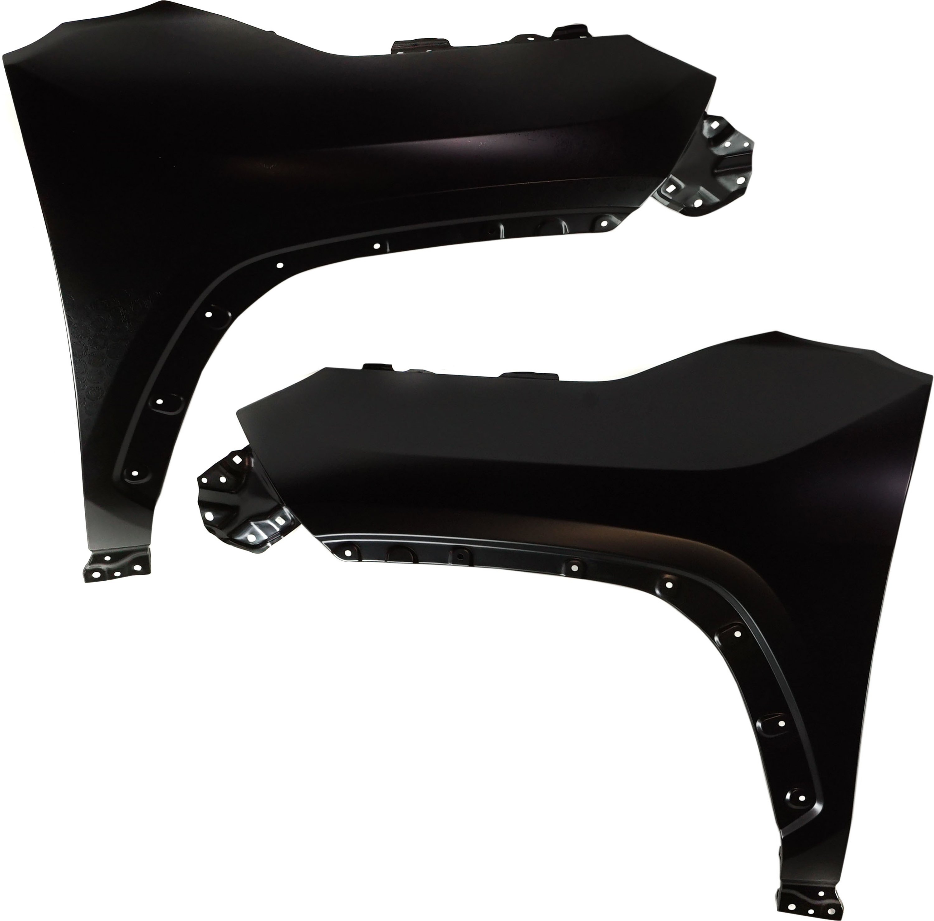 AM RAV4-19-25 FRONT FENDER RH AND LH Primed Aluminum SKU SET RT22010011 Partslink TO1240273 TO1241273 OEM 538110R130-538120R110