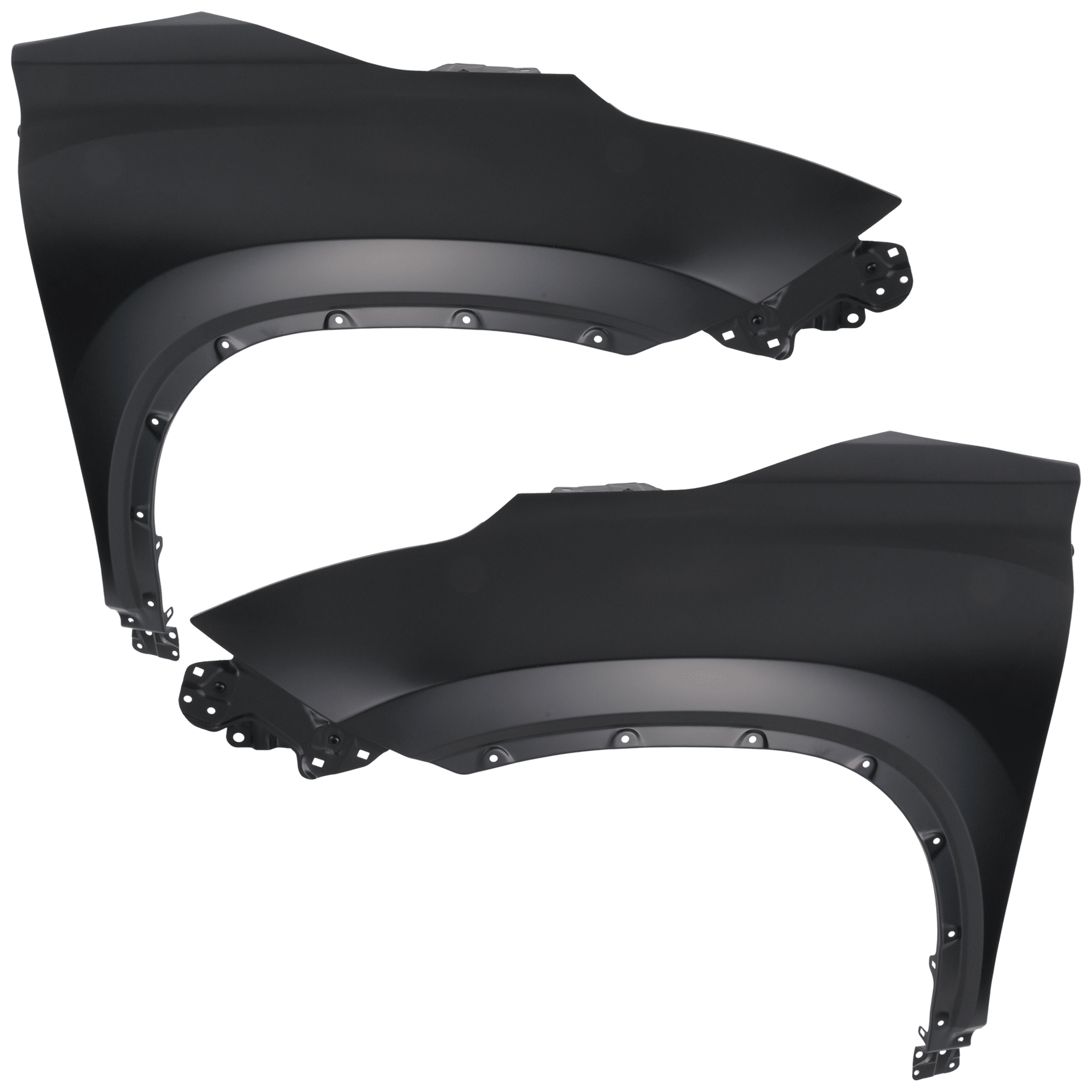 AM HIGHLANDER 20-24 FRONT FENDER RH AND LH Steel SKU SET RT22010025 Partslink TO1241278 TO1240278 OEM 538010E160 PFM 538020E160 PFM