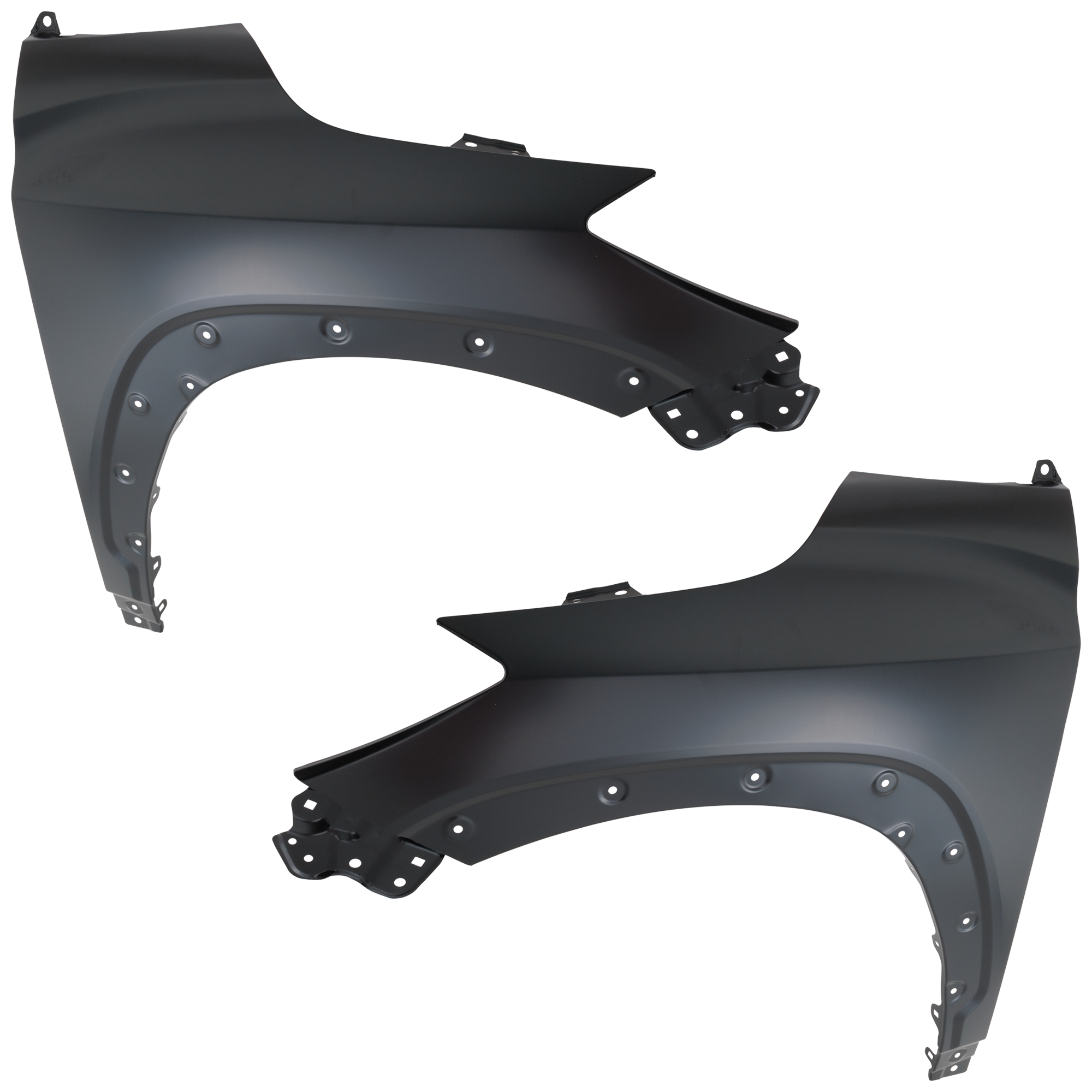 AM COROLLA CROSS 22-24 FRONT FENDER RH AND LH Steel Hybrid Model 22-24 CAPA SKU SET RT22010037Q Partslink TO1240282C TO1241282C OEM 538010A010-53801K1010-53801164