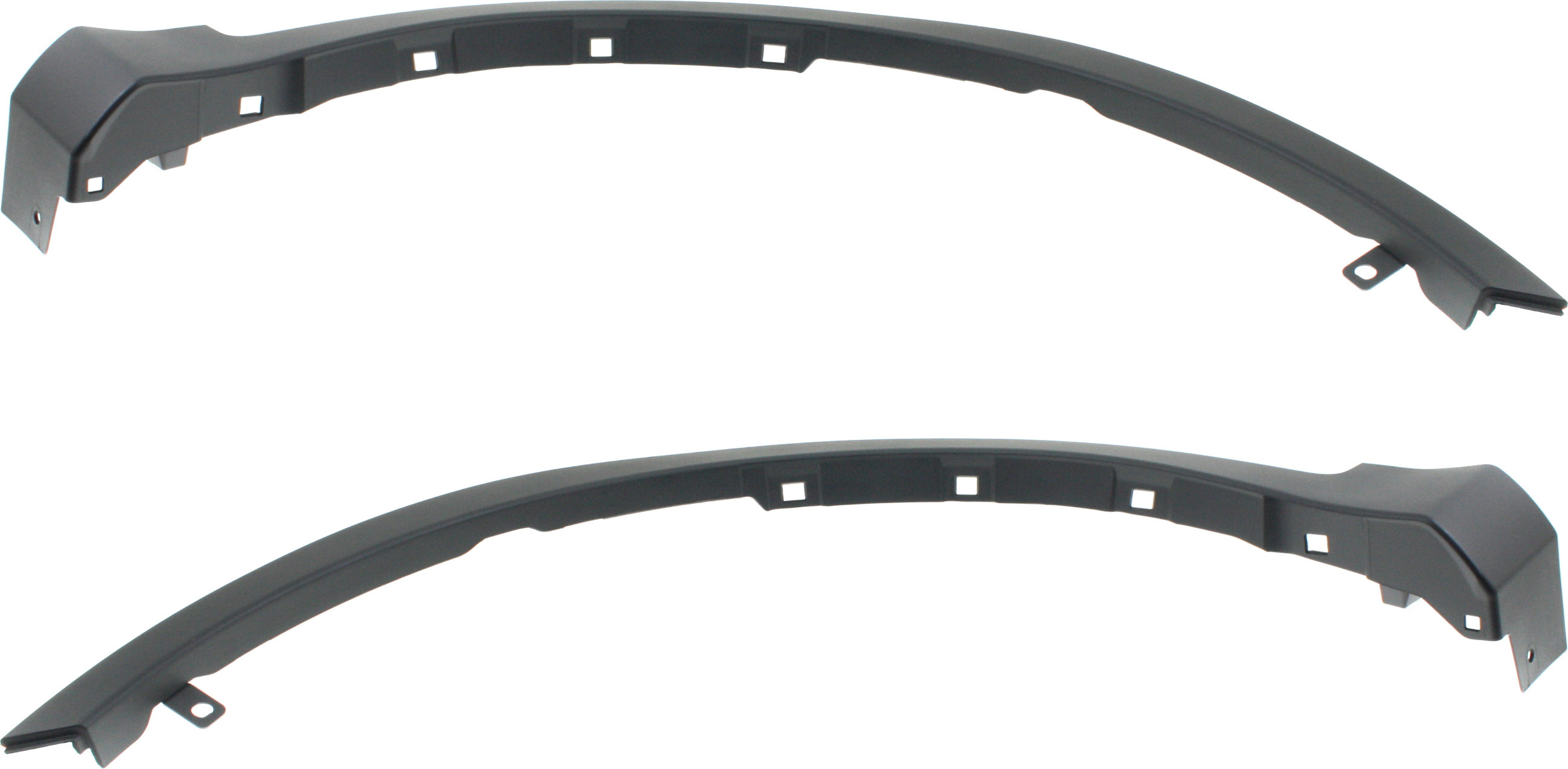 AM RAV4-13-15 FRONT WHEEL OPENING MOLDING RH AND LH Assembly Japan Built From 4-13 SKU SET RT22130005 Partslink TO1290107 TO1291107 OEM 7560142150-7560242150
