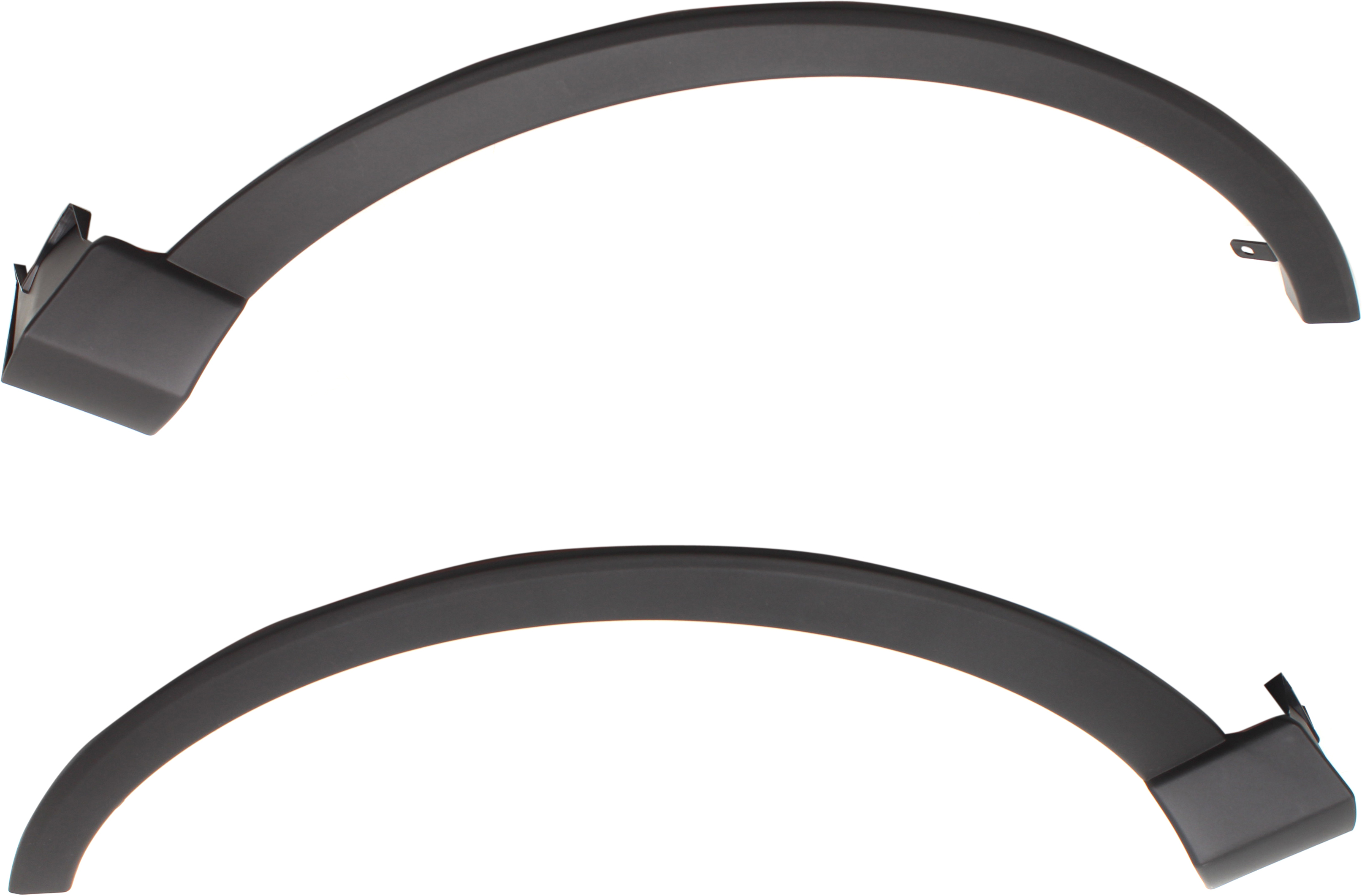 AM RAV4-16-18 FRONT WHEEL OPENING MOLDING RH AND LH Textured Black CAPA SKU SET RT22130007Q Partslink TO1291113C TO1290113C OEM 756010R060-756020R060