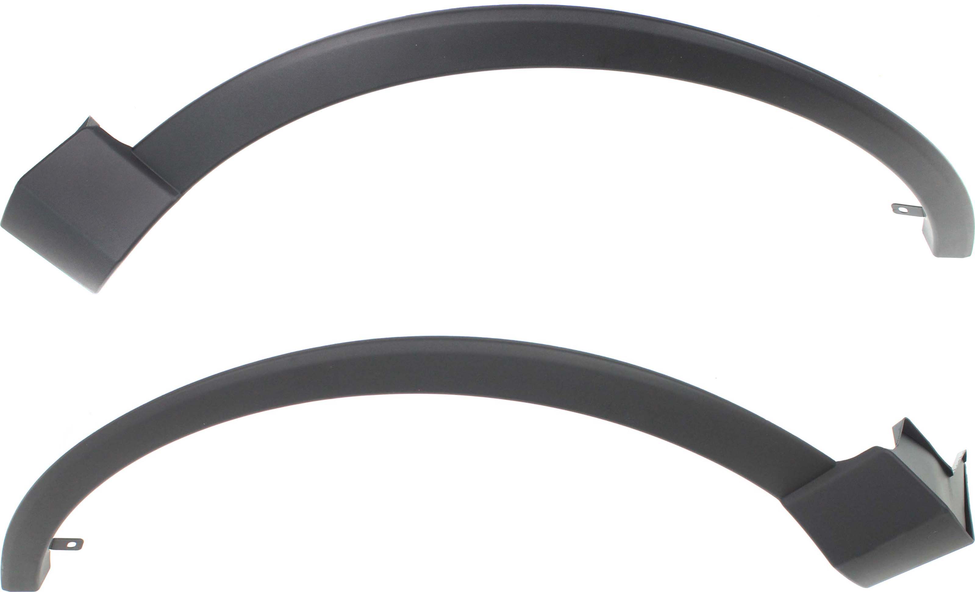 AM RAV4-16-18 FRONT WHEEL OPENING MOLDING RH AND LH Textured Black SKU SET RT22130007 Partslink TO1291113 TO1290113 OEM 756010R060-756020R060