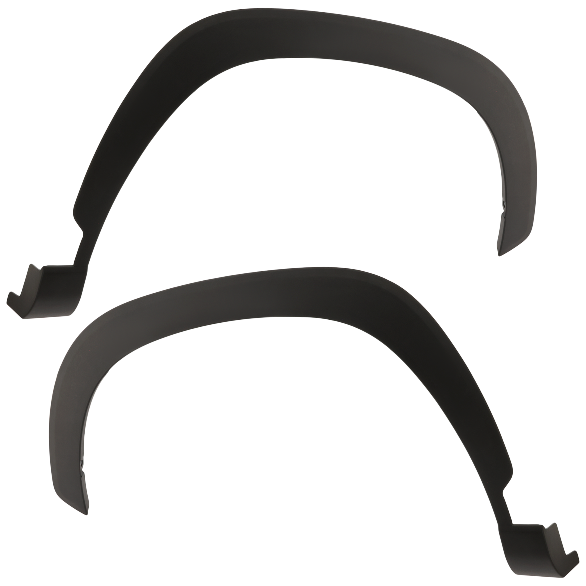 AM COROLLA CROSS 22-24 FRONT WHEEL OPENING MOLDING RH AND LH Assembly Textured Black CAPA SKU SET RT22130025Q Partslink TO1291125C TO1290125C OEM 756010A040-756020A040