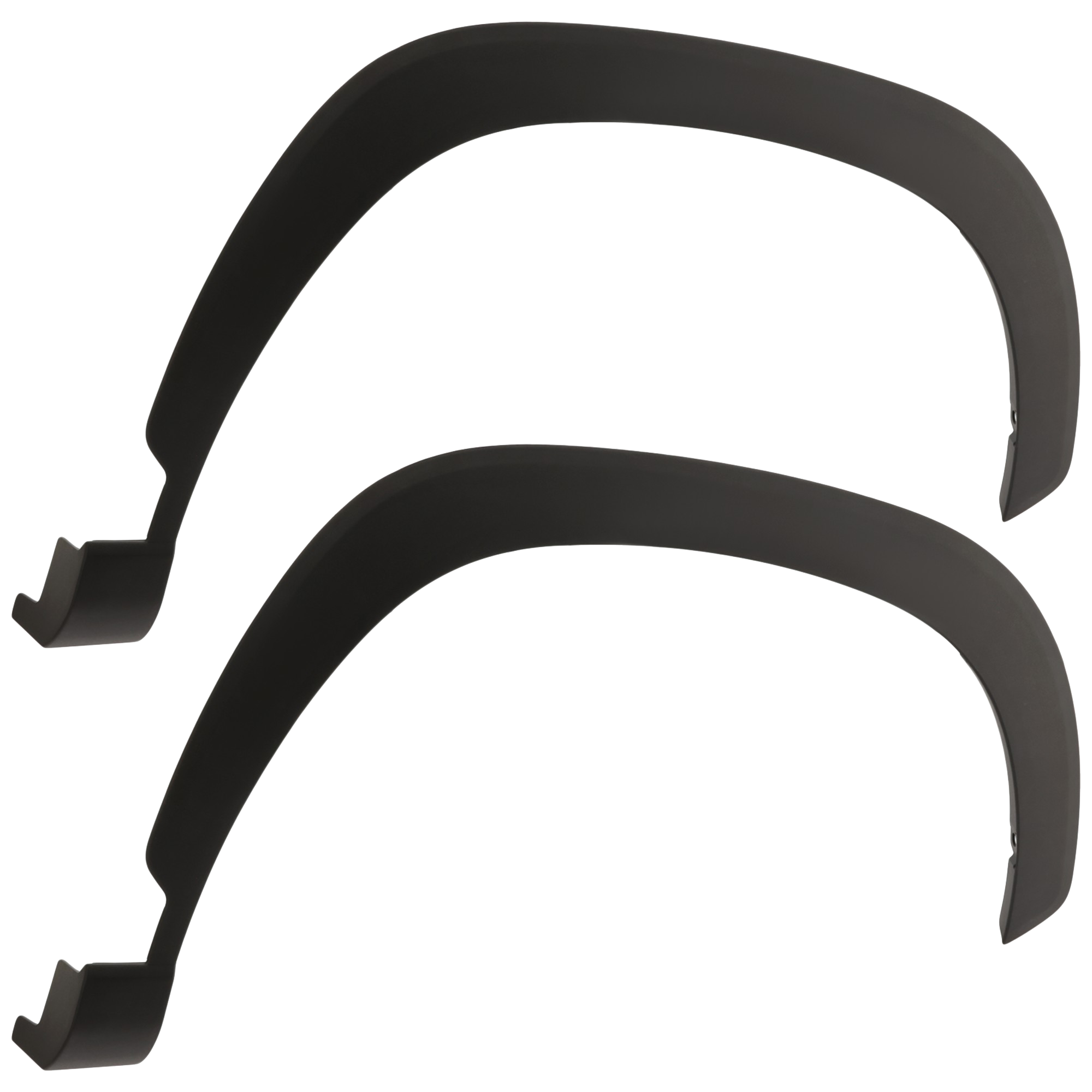 AM COROLLA CROSS 22-24 FRONT WHEEL OPENING MOLDING RH AND LH Assembly Textured Black SKU SET RT22130025 Partslink TO1291125 TO1290125 OEM 756010A040-756020A040