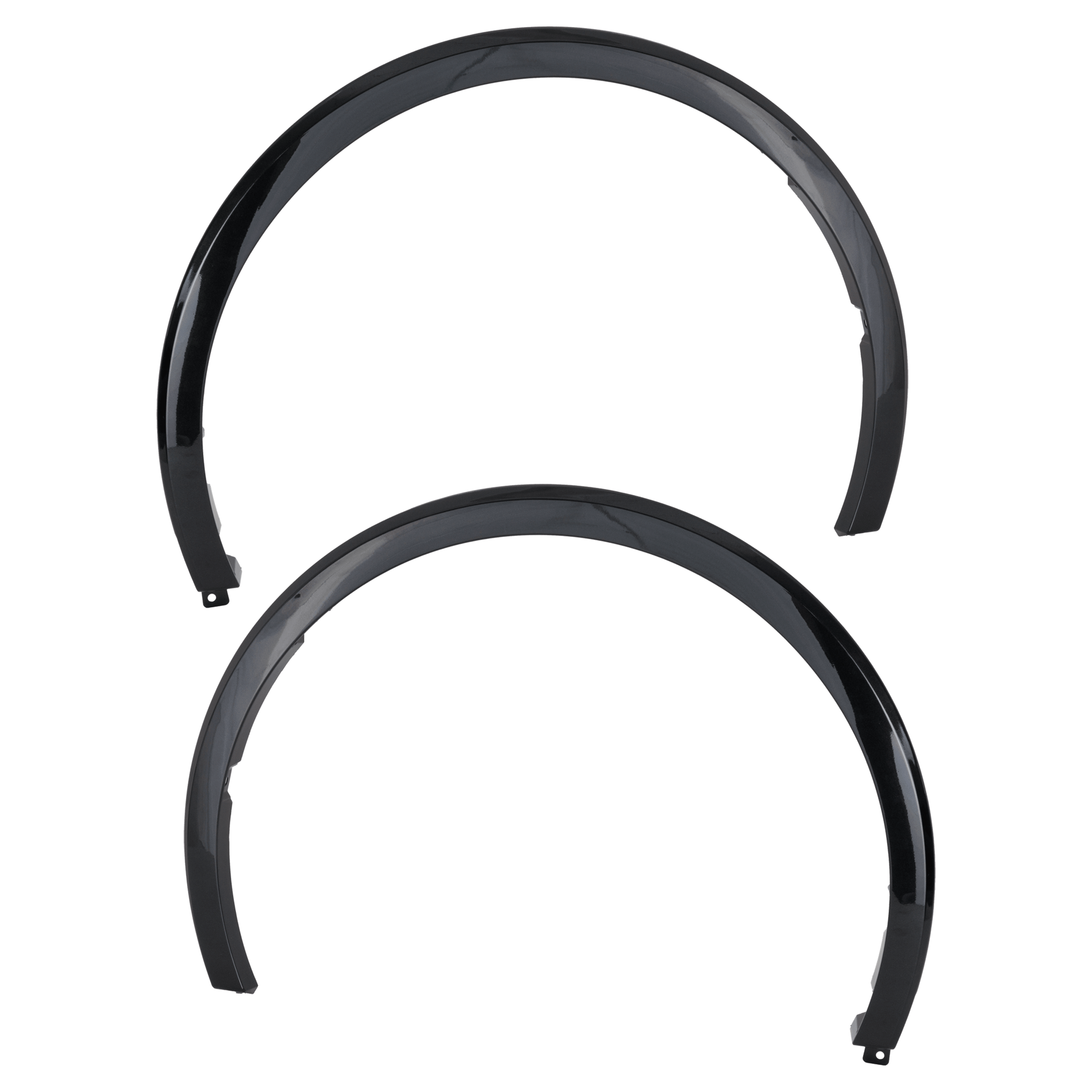 AM PRIUS PRIUS PRIME 23-23 FRONT WHEEL OPENING MOLDING RH AND LH Matte Black Plastic LE SE Models SKU SET RT22130053 Partslink TO1290129 TO1291129 OEM 7560147010-7560247010