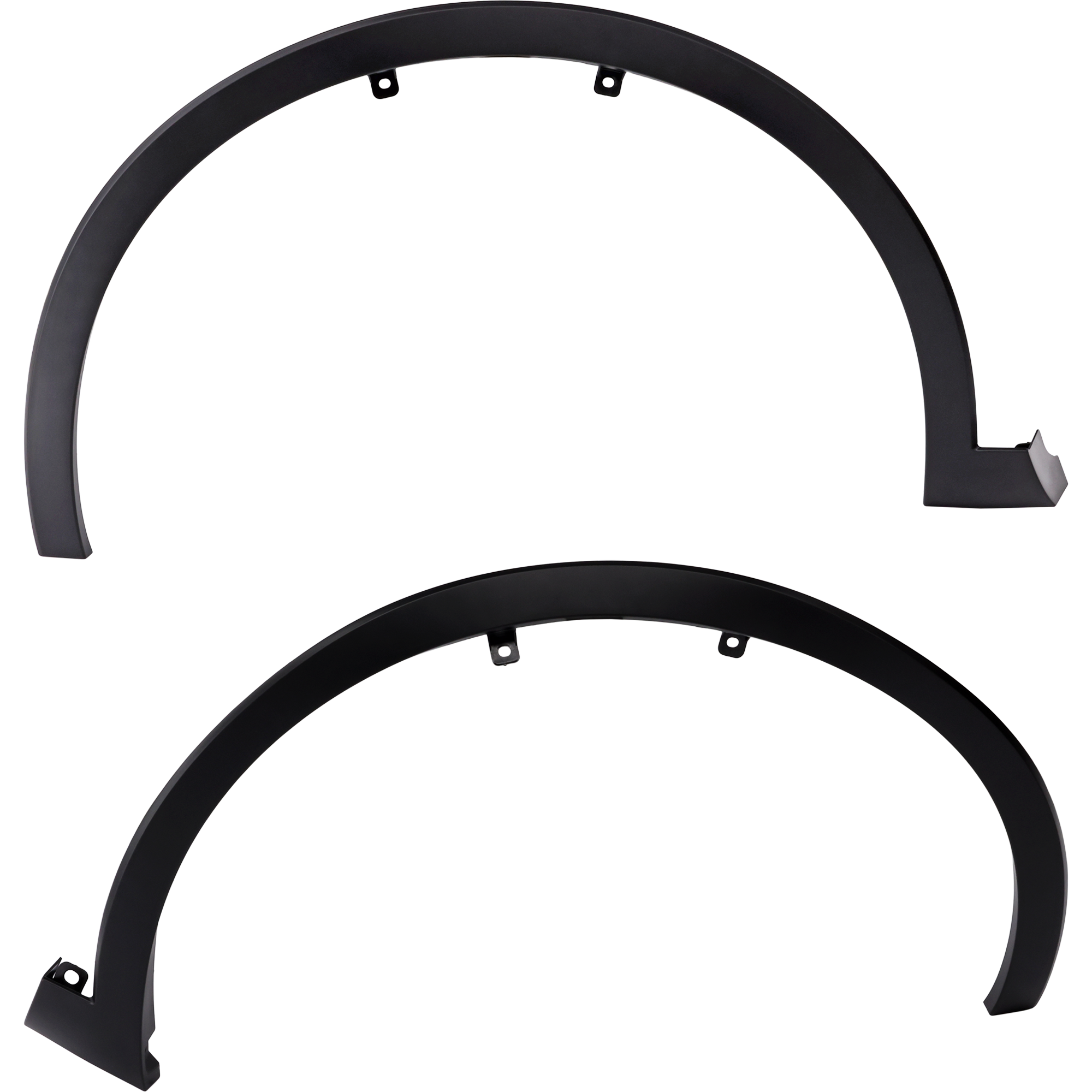 AM CROWN 23-24 FRONT WHEEL OPENING MOLDING RH AND LH Black SKU SET RT22130063 Partslink TO1290131 TO1291131 OEM 7560130130-7560130131-75602301