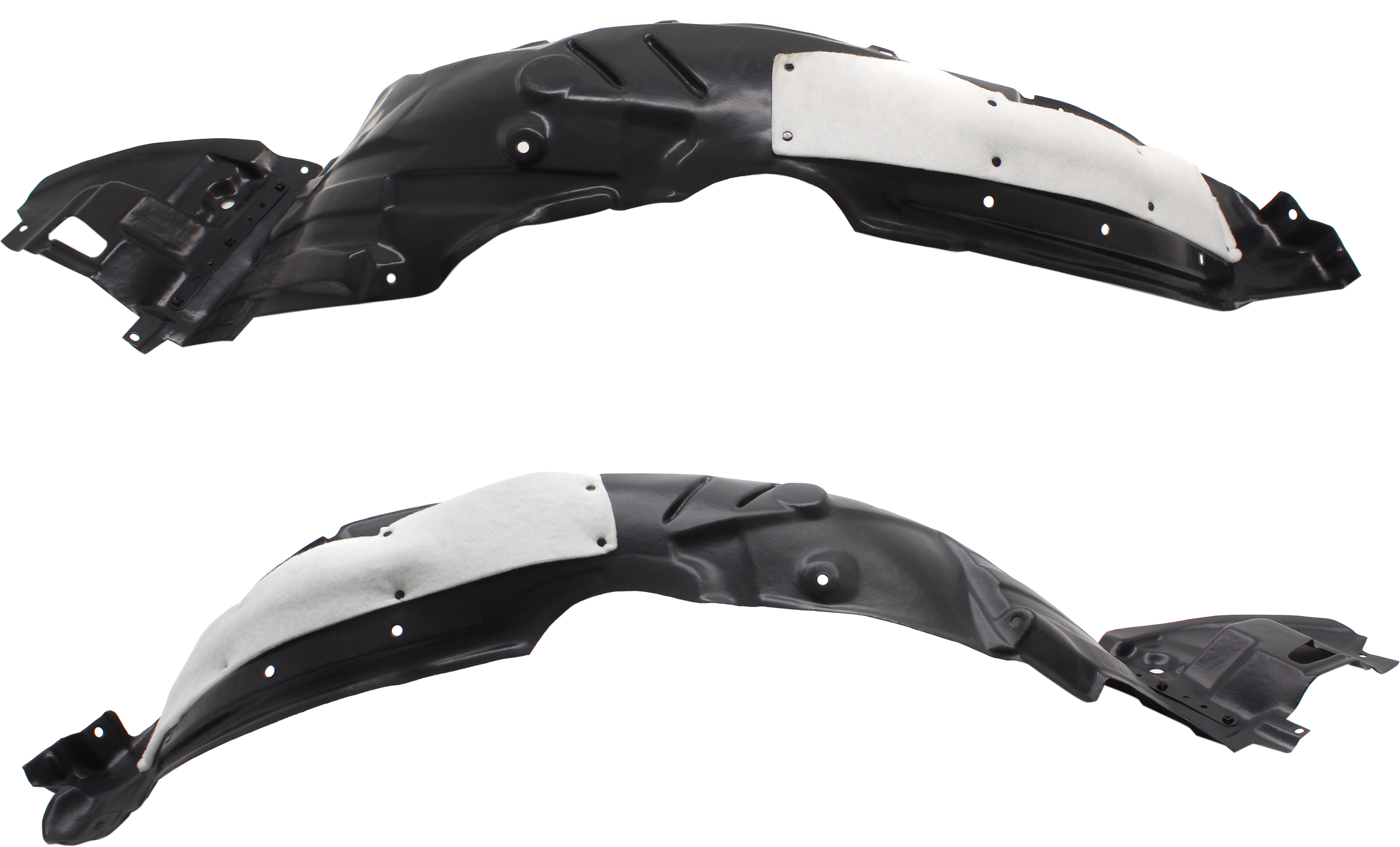 AM COROLLA 17-19 FRONT FENDER LINER RH AND LH SKU SET RT22210003 Partslink TO1248210 TO1249210 OEM 5387602660-5387502610