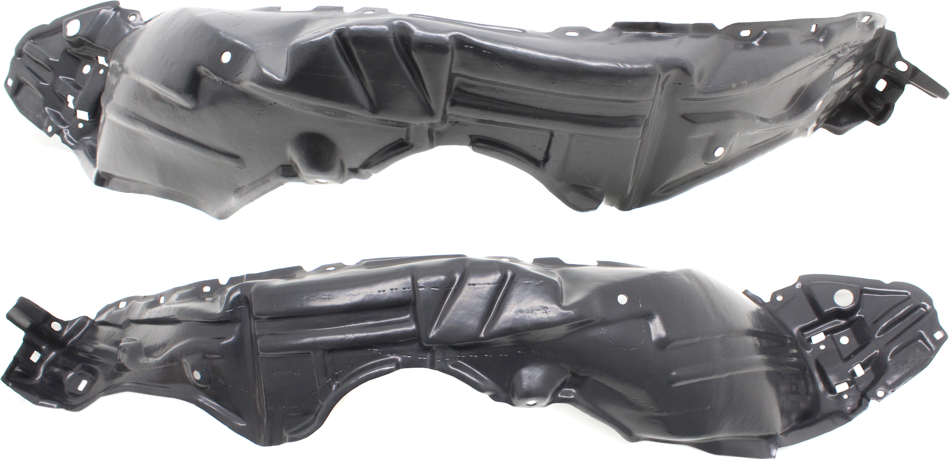 AM PRIUS C 15-17 FRONT FENDER LINER RH AND LH Type 1 SKU SET RT22210007 Partslink TO1249211 TO1248211 OEM 5387552320-5387652390