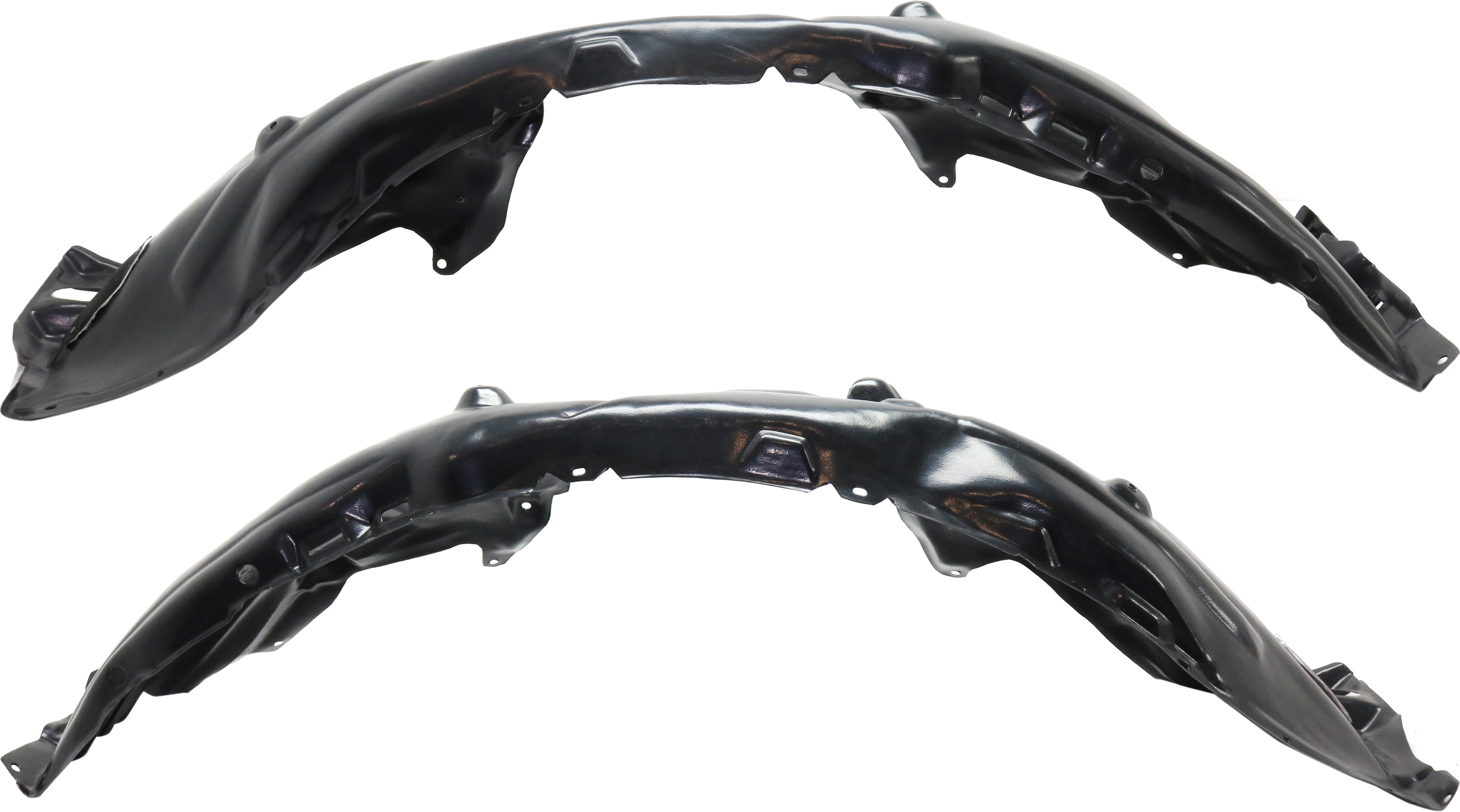 AM CAMRY 18-22 FRONT FENDER LINER RH AND LH Plastic Vacuum Form L LE XLE Models Japan North America Built Vehicles SKU SET RT22210023 Partslink TO1248219 TO1248227 TO1249219 TO1249227 OEM 5380506211-5380533060-53805062