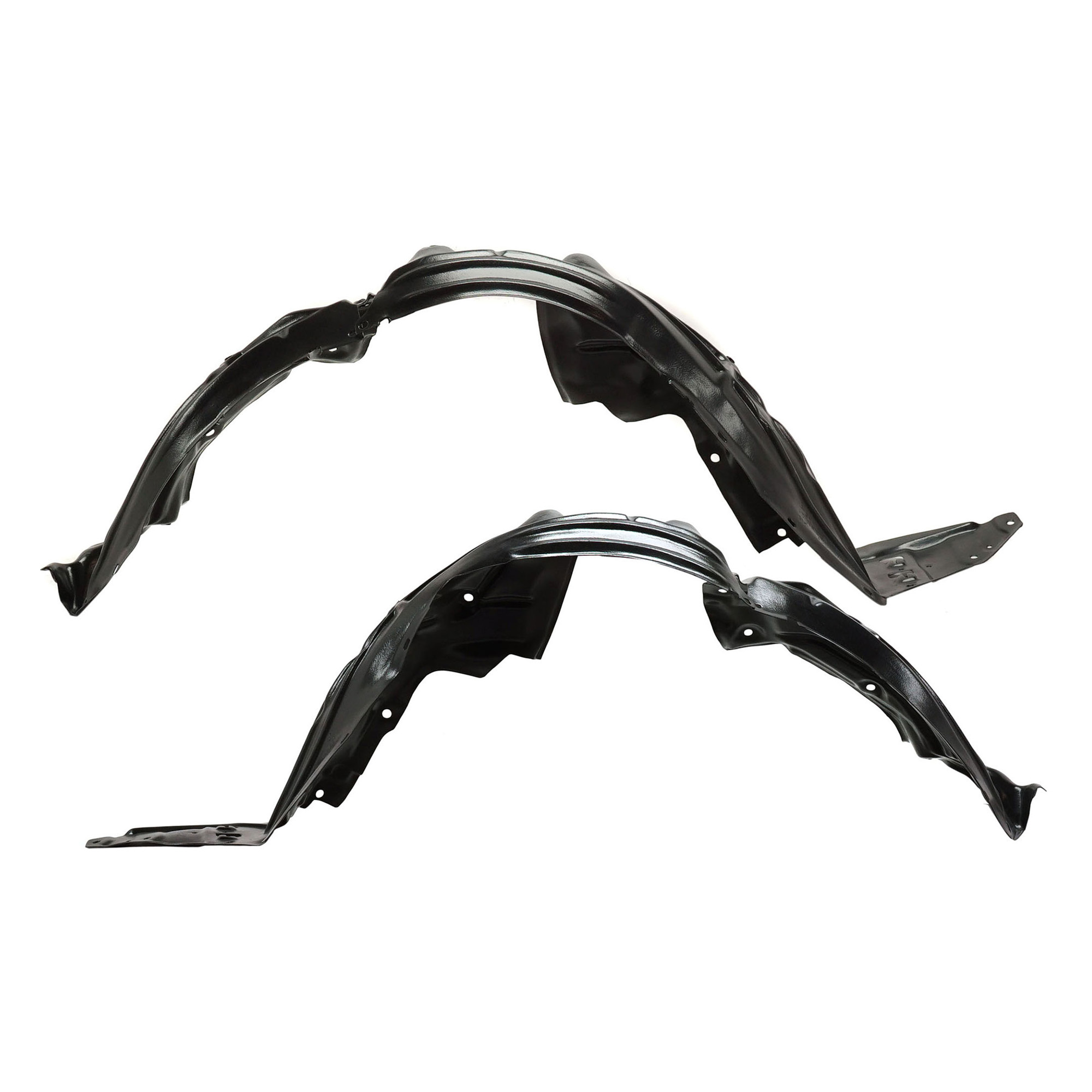 AM YARIS YARIS IA 16-20 FRONT FENDER LINER RH AND LH 20-20 Hatchback Sedan SKU SET RT22210033 Partslink TO1248226 TO1249226 OEM 53875WB001-53876WB001