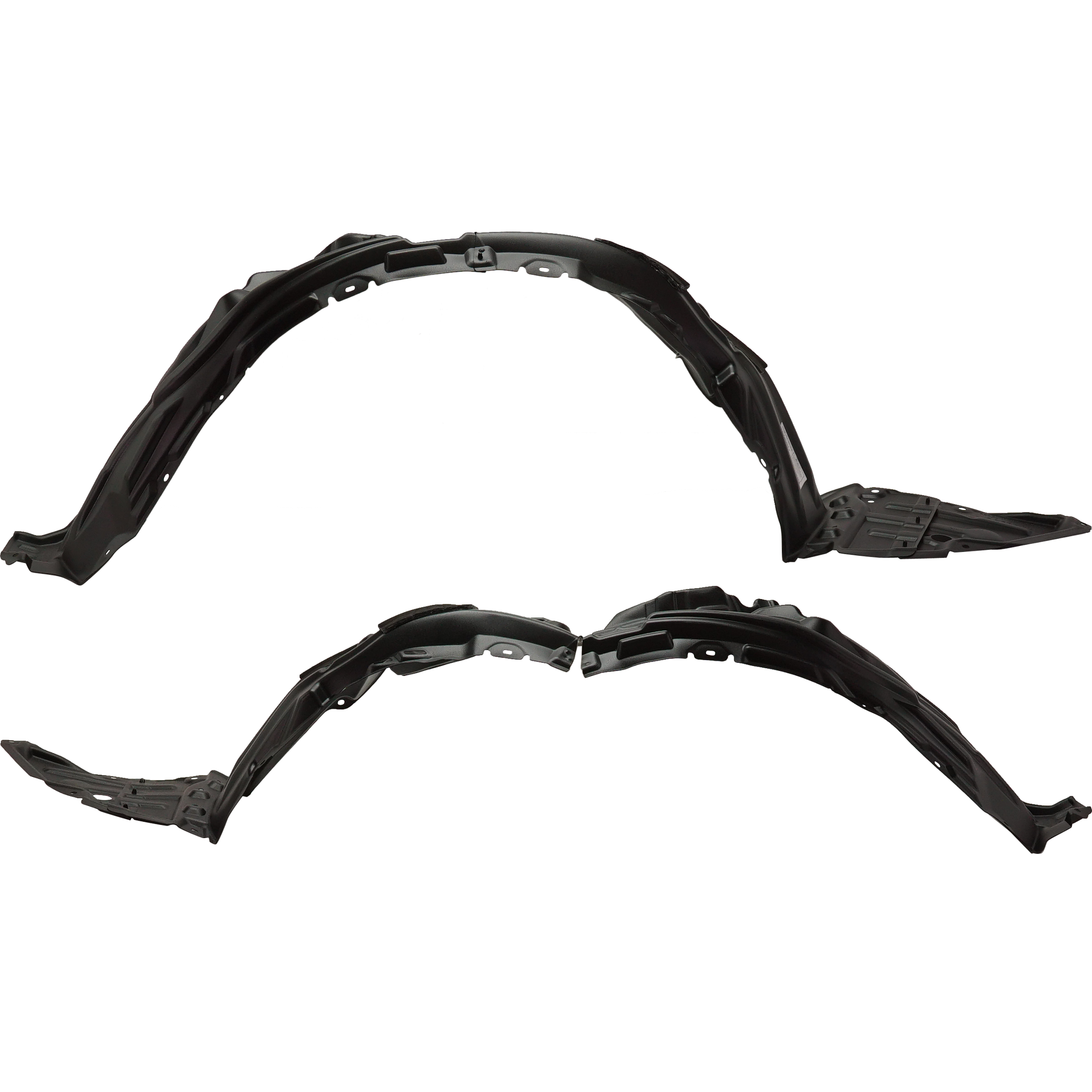 AM PRIUS 19-21 FRONT FENDER LINER RH AND LH SKU SET RT22210039 Partslink TO1249236 TO1248236 OEM 5387547120-5387647060