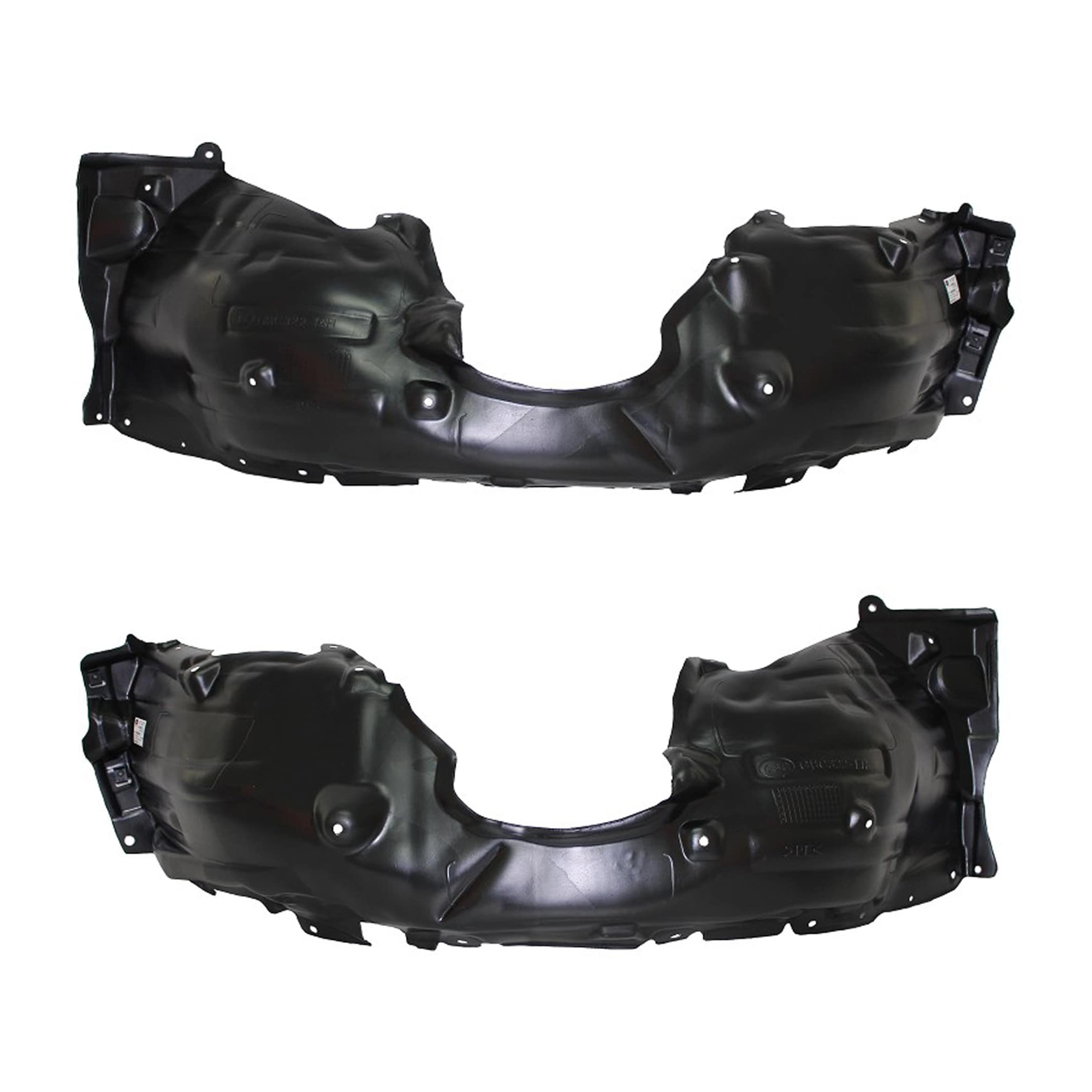 AM AVALON 19-22 FRONT FENDER LINER RH AND LH Assembly Splash Shield TRD XLE XSE Hybrid XLE XSE Models SKU SET RT22210079 Partslink TO1249249 TO1248249 OEM 5380607031-5380507031
