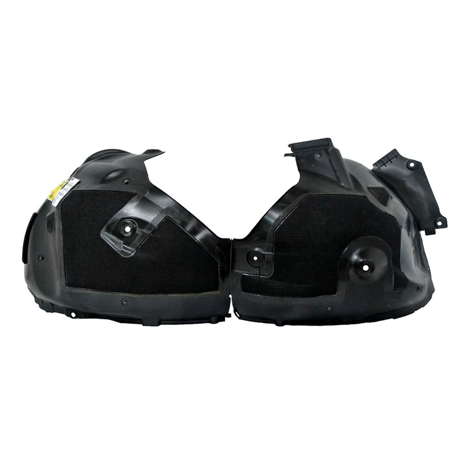AM MODEL Y 20-23 FRONT FENDER LINER RH AND LH Polyethylene Injection Form CAPA SKU SET RT22210093Q Partslink TA1248101C TA1249101C OEM 149261300C 149261300A 17443610