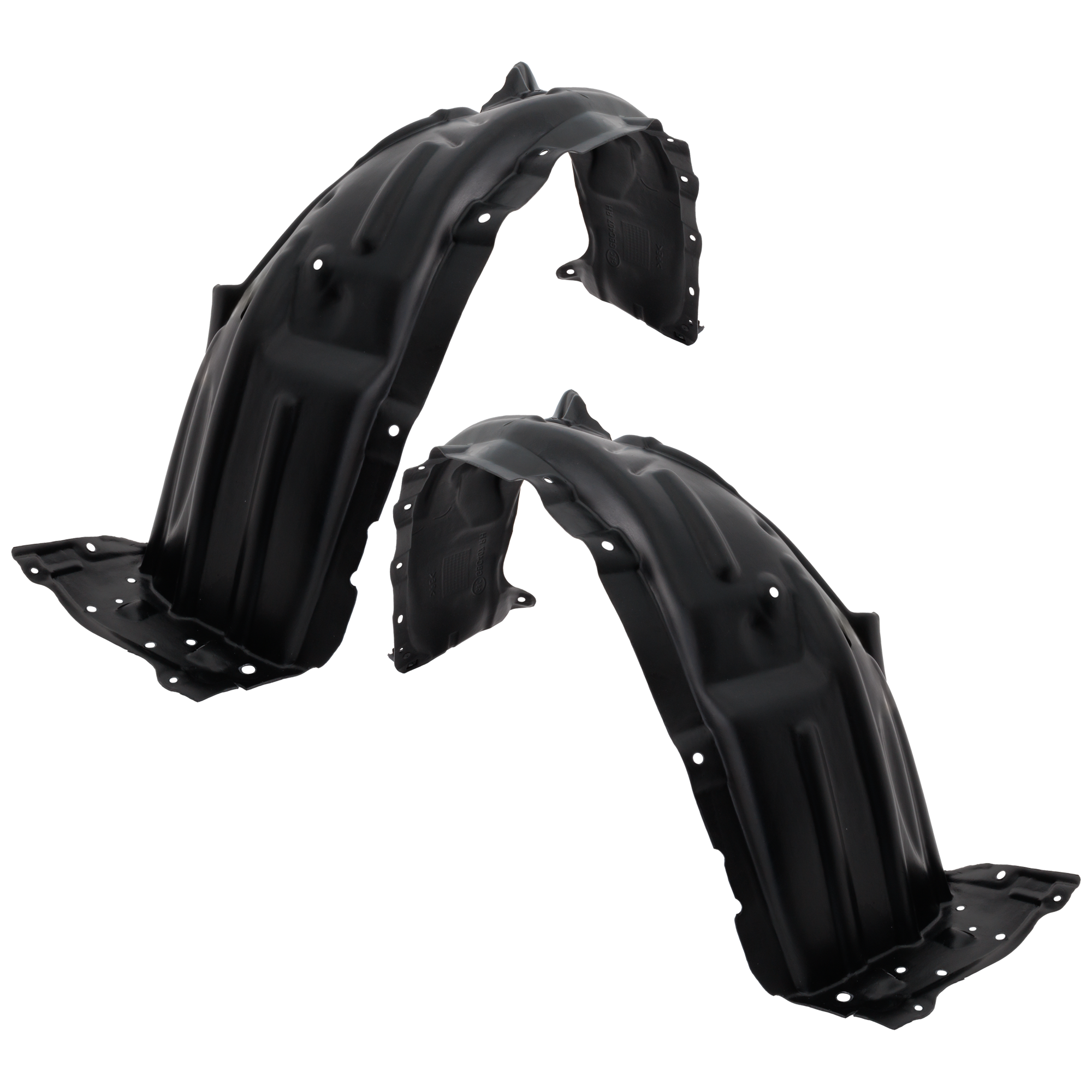 AM COROLLA CROSS 22-25 FRONT FENDER LINER RH AND LH Plastic Vacuum Form w o Insulation Foam L LE Models SKU SET RT22210109 Partslink TO1249251 TO1248251 OEM 538750A110-538760A120