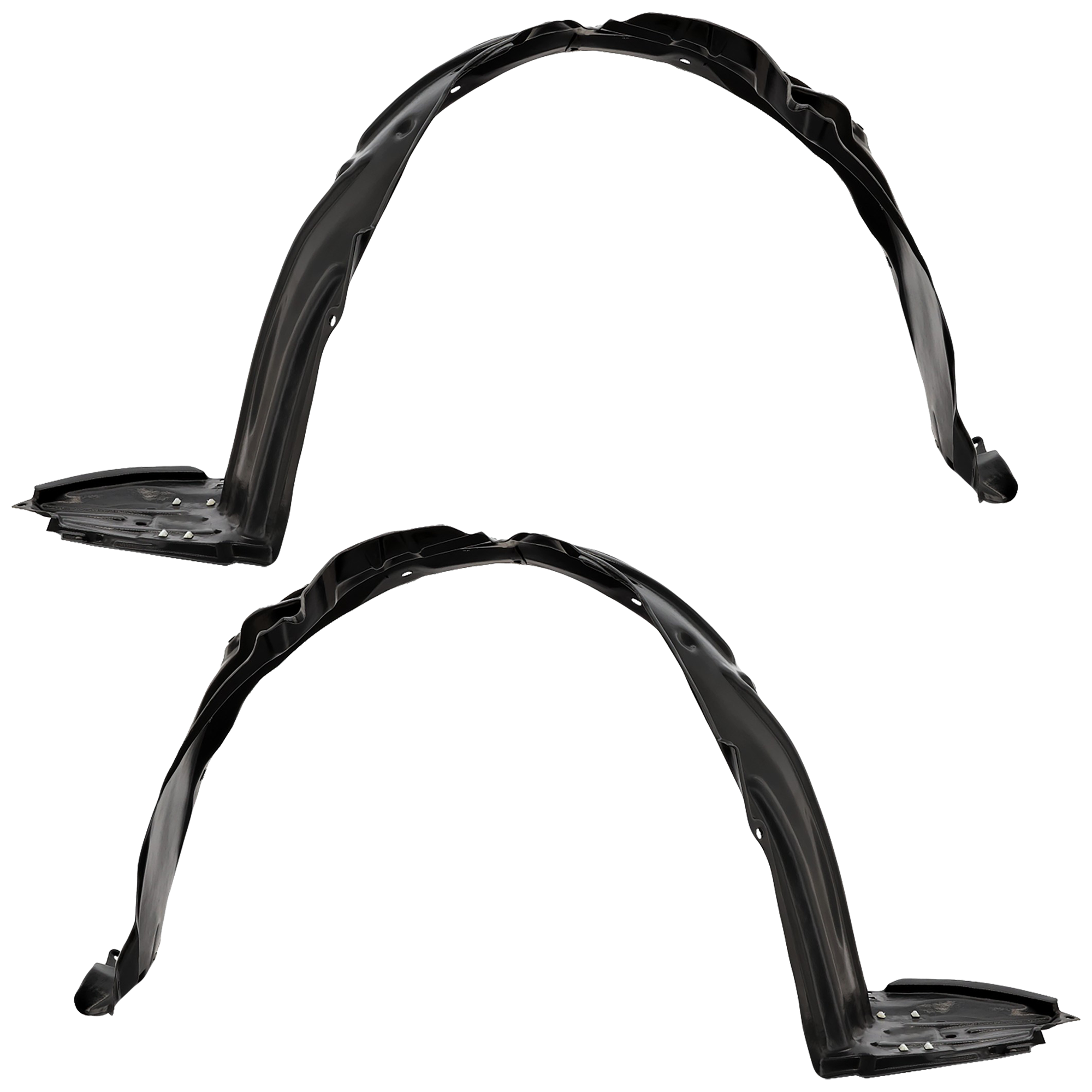 AM C HR 18-18 FRONT FENDER LINER RH AND LH Plastic Vacuum Form SKU SET RT22210121 Partslink TO1248218 TO1249218 OEM 53875F4021 PFM 53876F4021 PFM