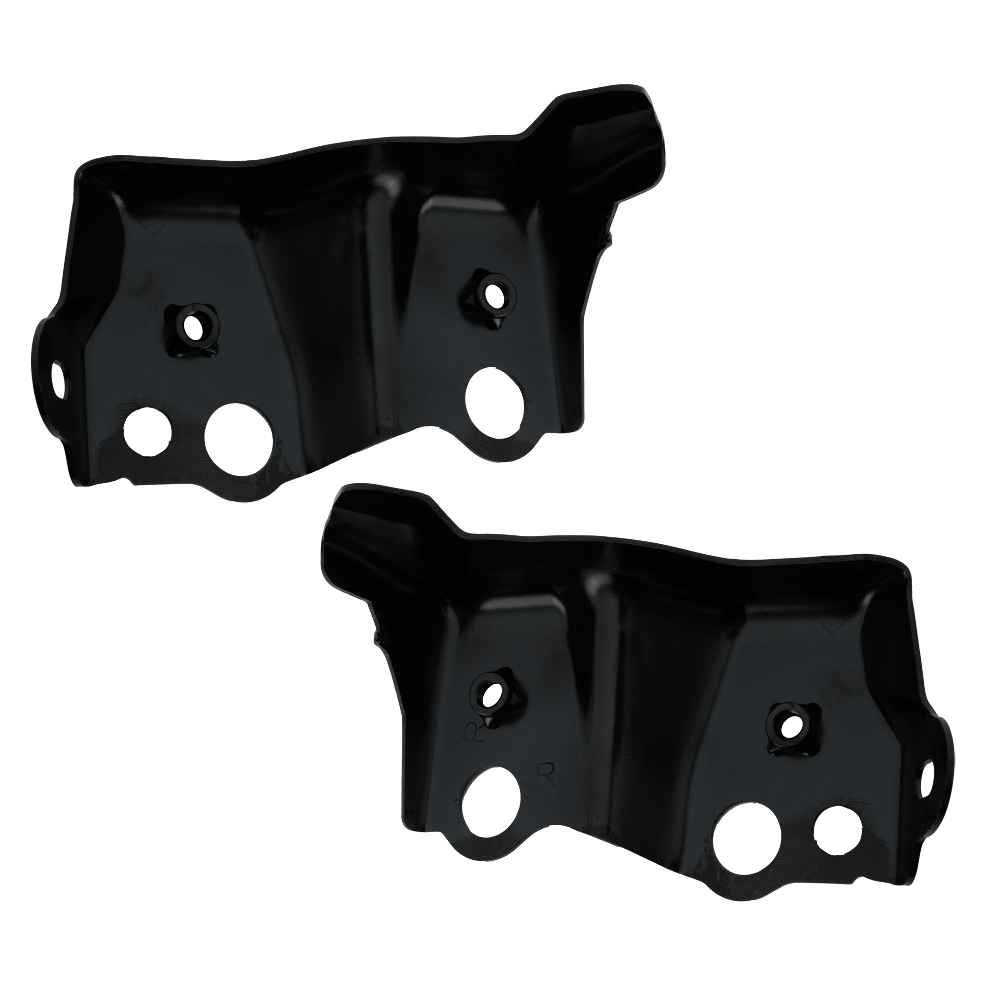 AM RAV4-19-24 VENZA 21-24 FRONT FENDER APRON GUSSET RH AND LH Steel RAV4-19-23 Japan North American Built Vehicle SKU SET RT22490001 Partslink TO1254103 TO1255103 OEM 537850R010-537860R010