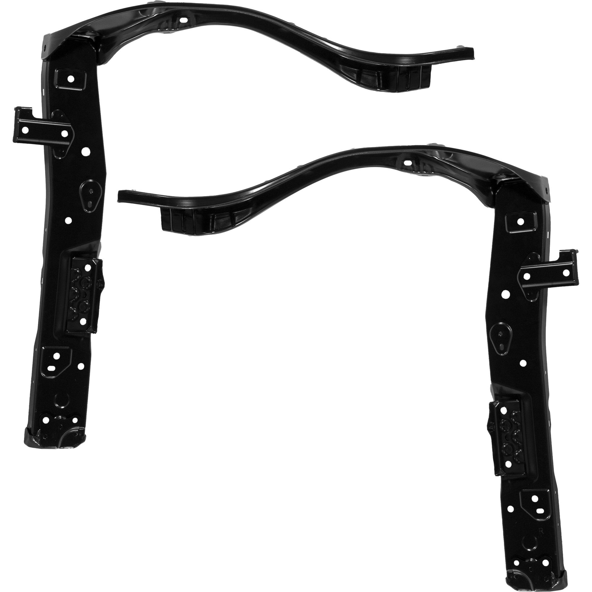 AM HIGHLANDER 20-23 RADIATOR SUPPORT RH AND LH Radiator Support Side Panel SKU SET RT25050031 Partslink TO1225517 TO1225518 OEM 532020E902-532030E902