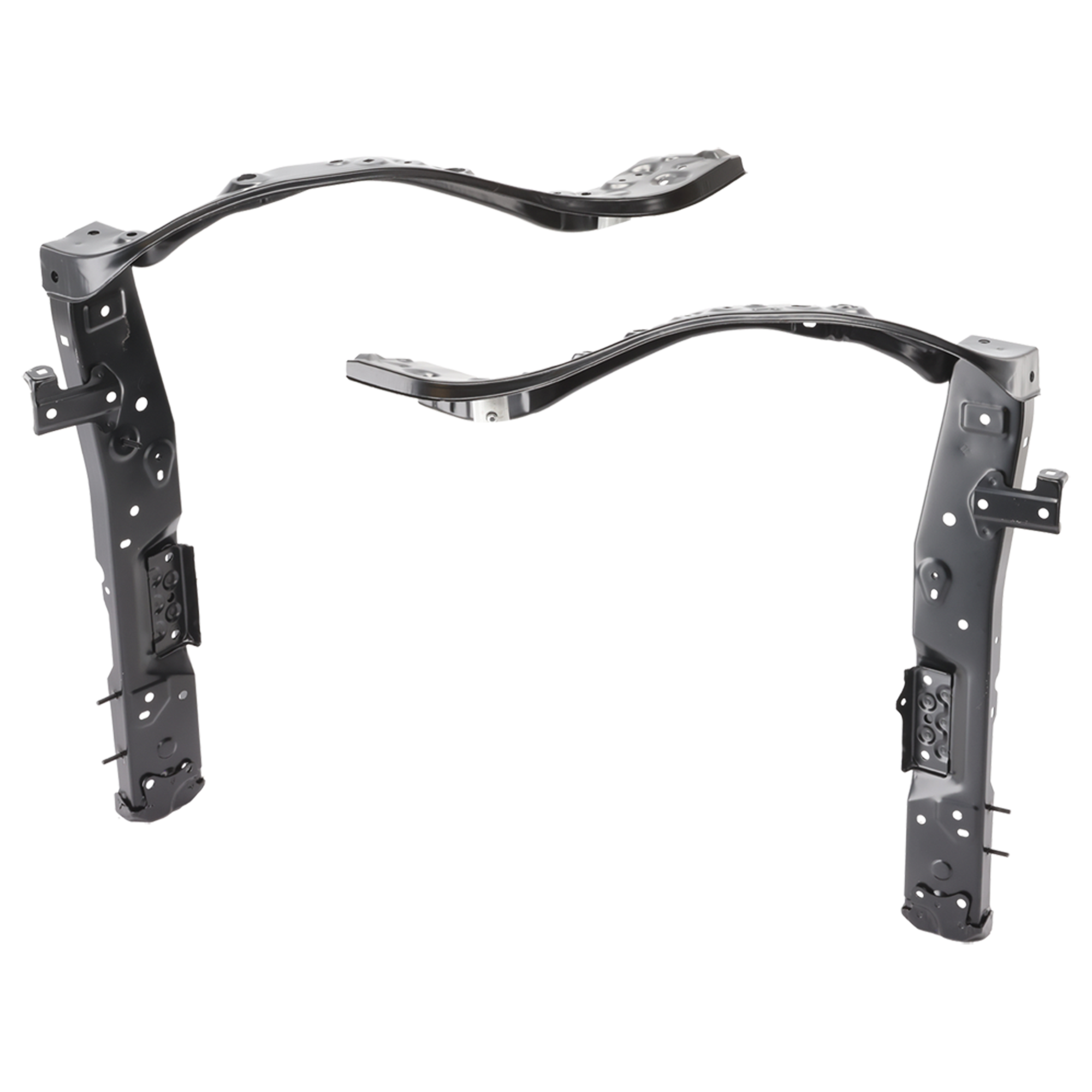 AM HIGHLANDER 20-23 RADIATOR SUPPORT RH AND LH Side Support Assembly Steel Hybrid Models SKU SET RT25050053 Partslink TO1225556 TO1225557 OEM 532020E903-532030E903