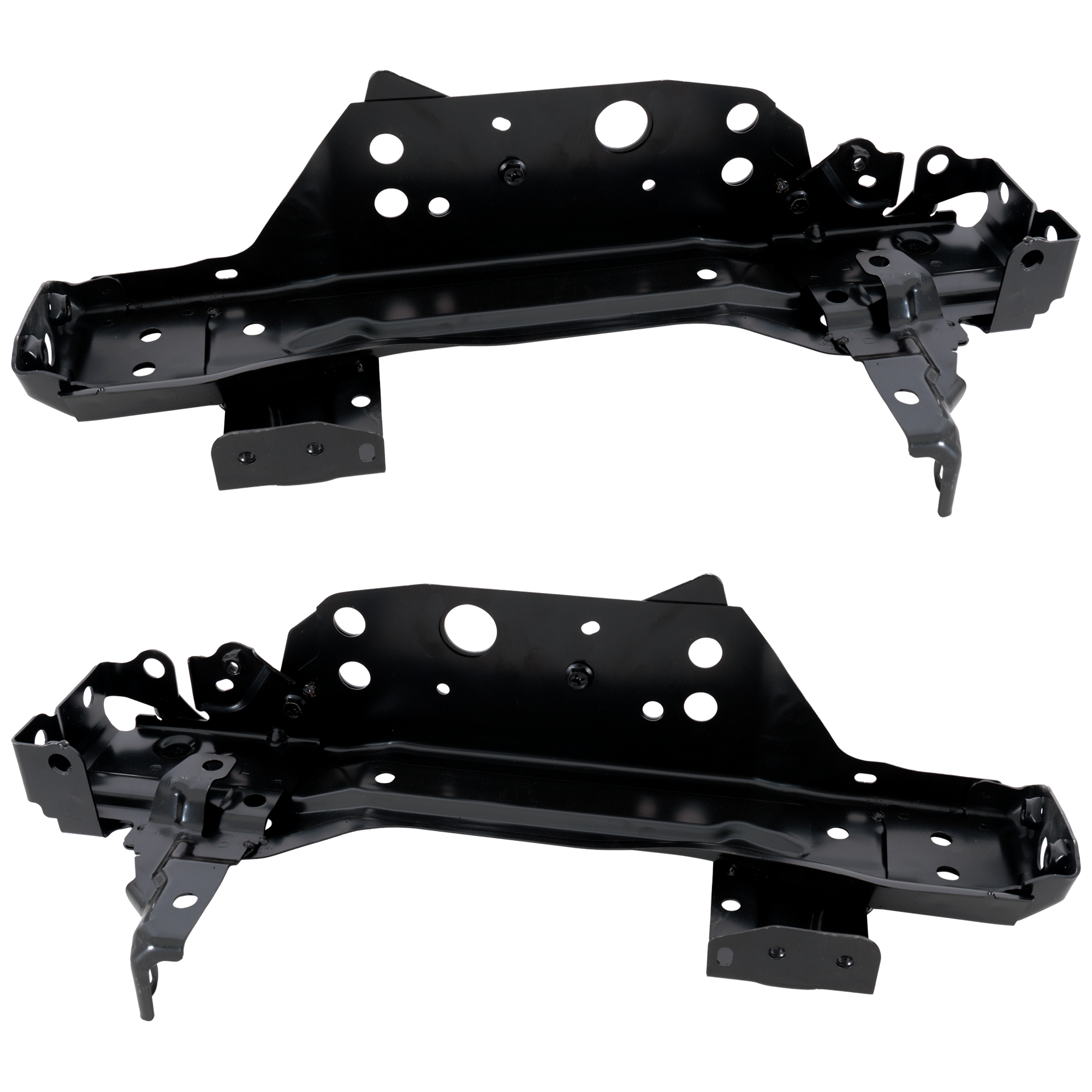 AM PRIUS PRIUS PRIME 23-23 RADIATOR SUPPORT RH AND LH Side Assembly Steel SKU SET RT2505027 Partslink TO1225541 TO1225542 OEM 5320247060-5320347060