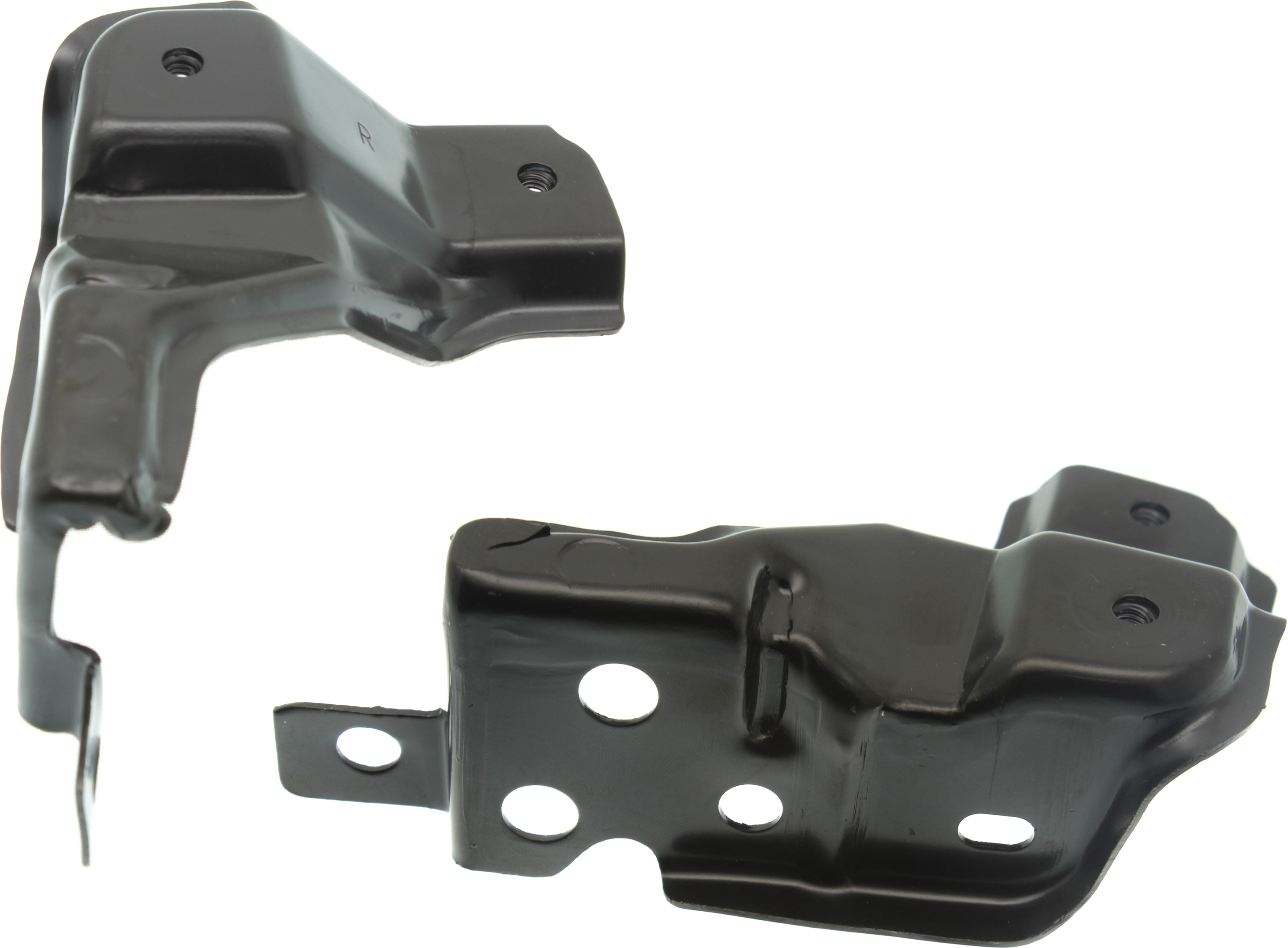 AM PRIUS 16-22 RADIATOR SUPPORT BRACKET RH AND LH SKU SET RT25150003 Partslink TO1244110 TO1245110 OEM 53-836-470-505-383-500-000
