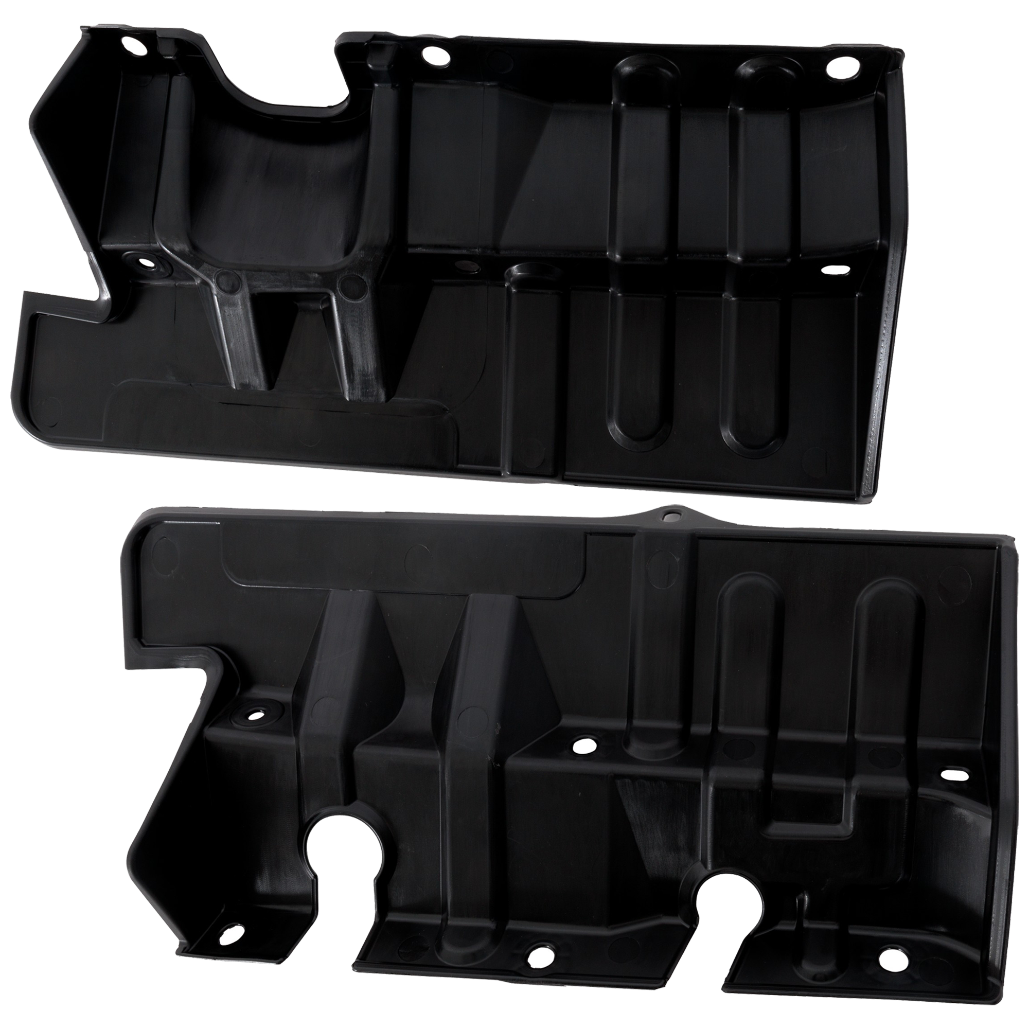AM TUNDRA 07-13 RADIATOR SUPPORT COVER RH AND LH Radiator Deflector w Towing Package SKU SET RT25170013 Partslink TO1218192 TO1218195 OEM 532930C030-532940C020