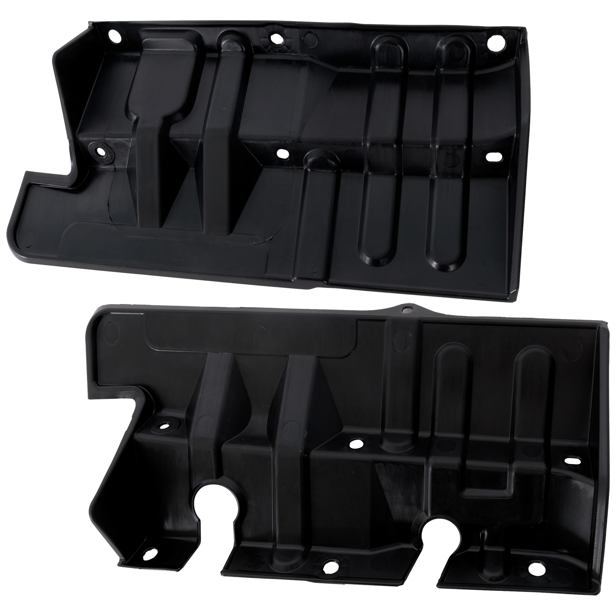 AM TUNDRA 07-13 SEQUOIA 08-22 RADIATOR SUPPORT COVER RH AND LH Radiator Deflector w o Towing Package SKU SET RT25170015 Partslink TO1218192 TO1218193 OEM 532930C020-532940C020