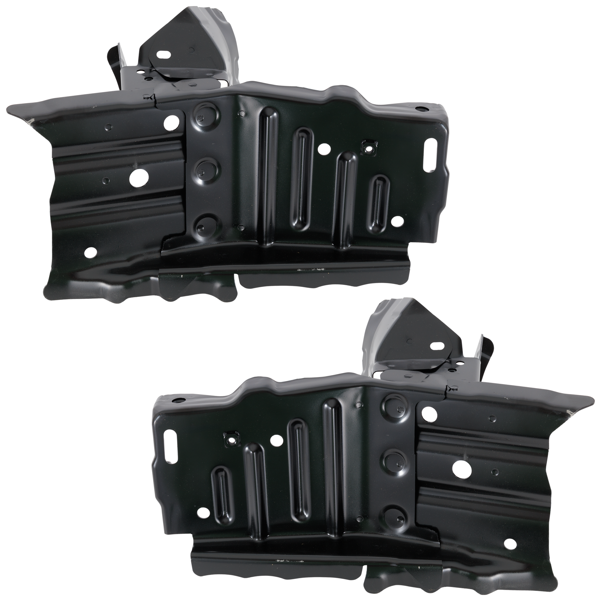 AM RAV4-19-24 RADIATOR SUPPORT BRACKET RH AND LH Front Sidemember Steel Japan North America Built Vehicle SKU SET RT25270011 Partslink TO1067191 TO1066191 OEM 570230R010-570240R010