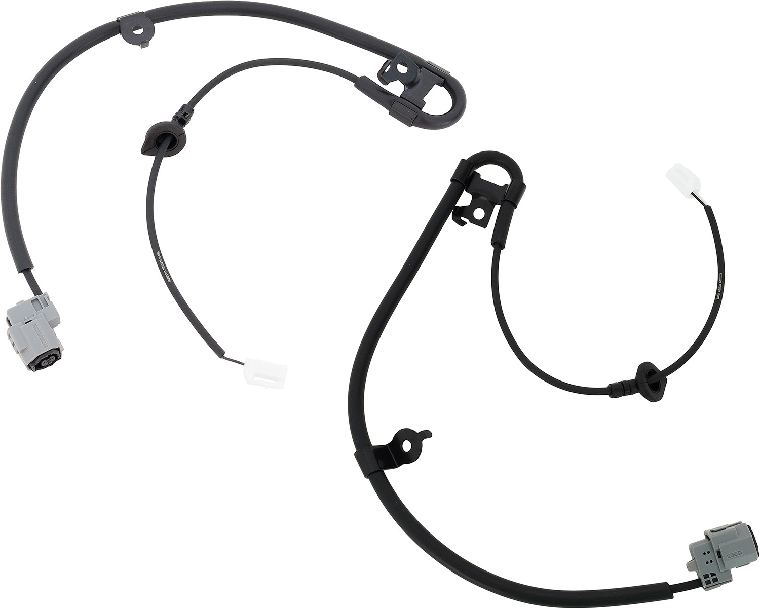 AM HIGHLANDER 08-13 ABS SPEED SENSOR HARNESS Rear RH and LH Set of 2 FWD SKU SET RT27230015 OEM 895160E080-895160E090
