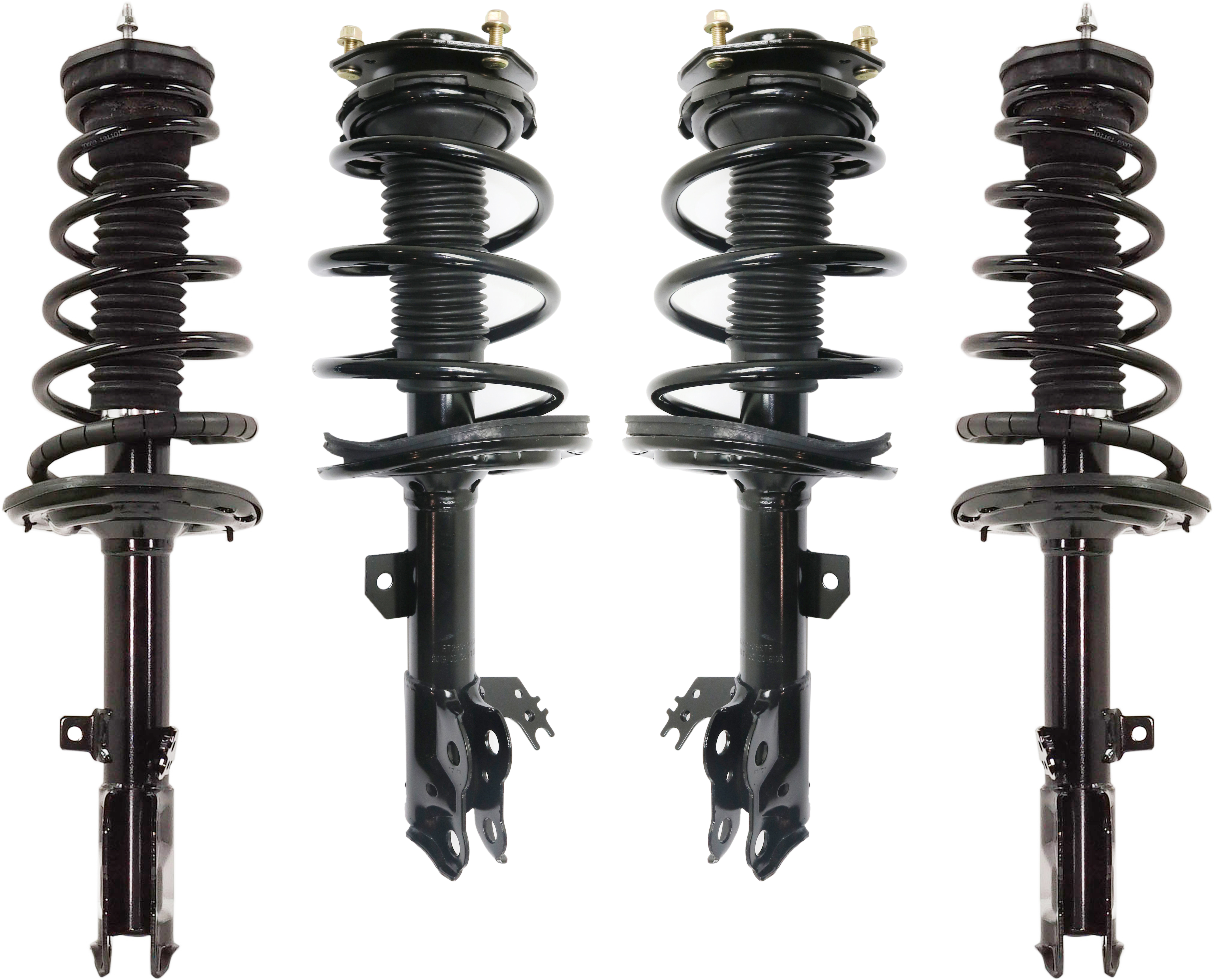 AM CAMRY 12-17 FRONT AND REAR FULLY LOADED STRUT RH AND LH Gas Charged Twin tube exc. SE models Set of 4 SKU SET RT28050033-4 OEM 15025-4854009C30 SR4266 LS5