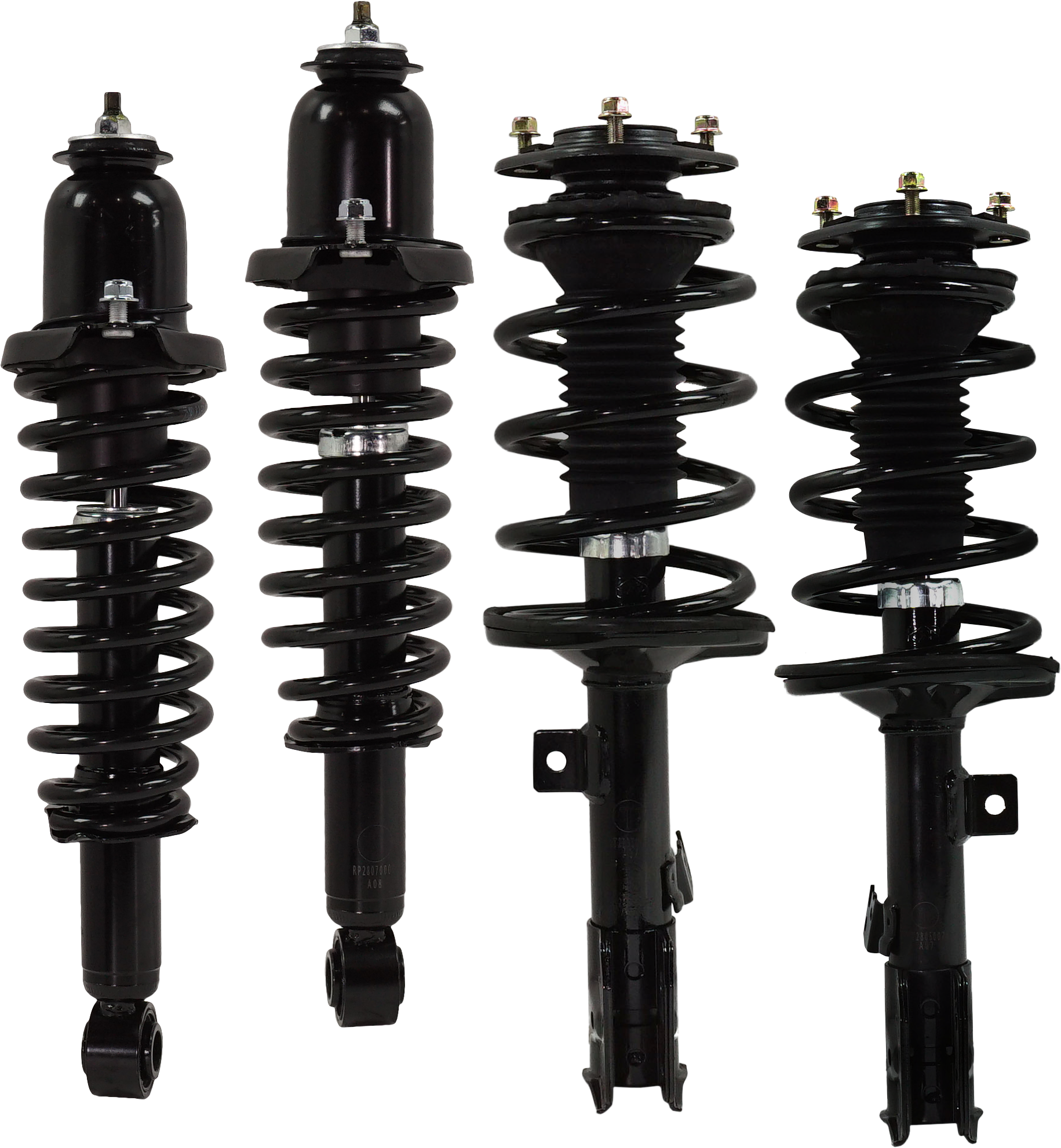 AM MATRIX VIBE 09-10 FRONT AND REAR FULLY LOADED STRUT RH AND LH Set of 4 SKU SET RT28050075-4 OEM 272599L 92130208-2701545909-81