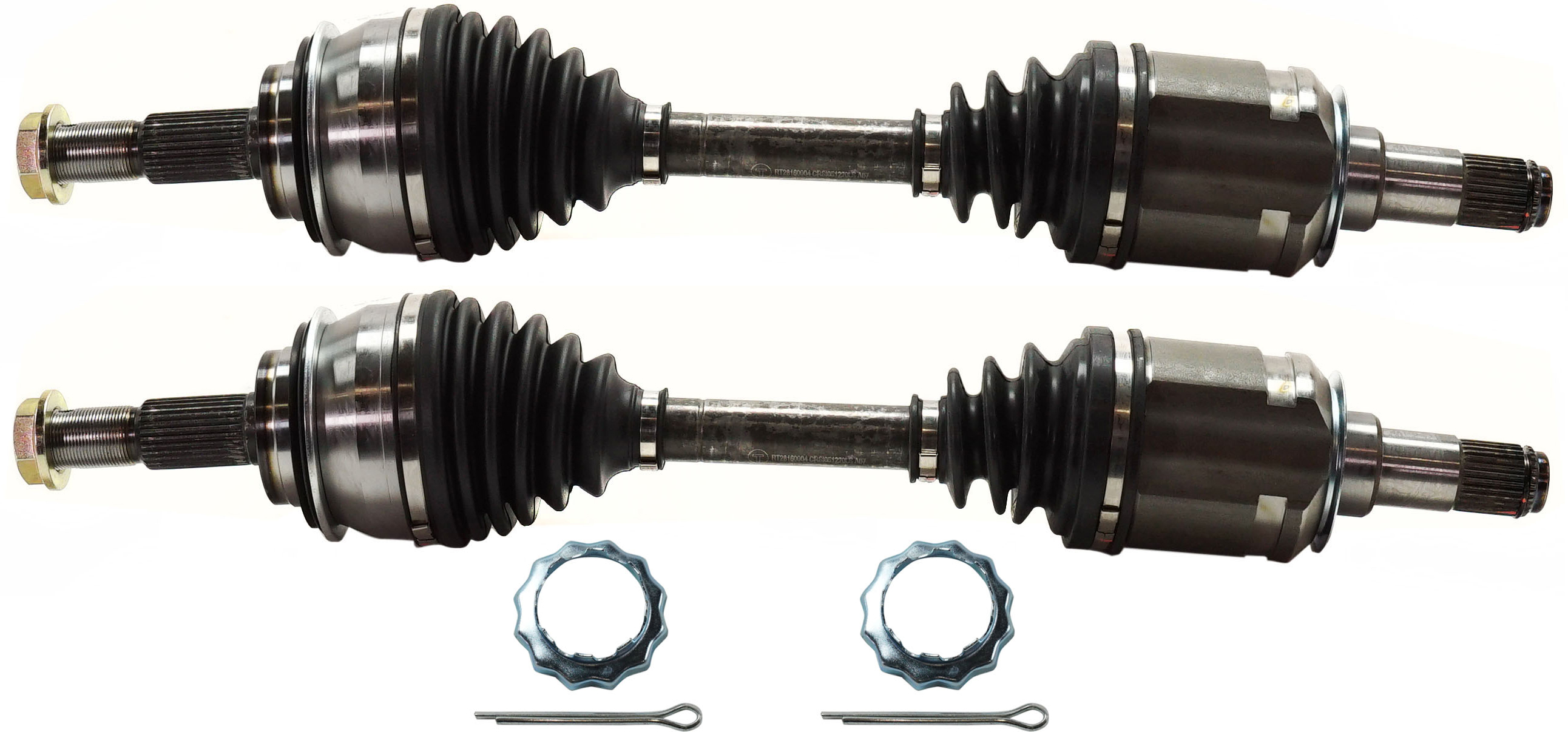AM 4RUNNER 03-18 GX460-10-19 FRONT CV AXLE ASSEMBLY RH AND LH Four Wheel Drive SKU SET RT28160004-2