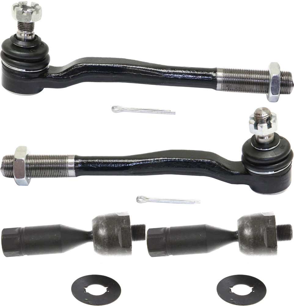 AM 4RUNNER 96-02 FRONT TIE ROD END RH AND LH Inner and Outer SKU SET RT28210001-4 OEM 4550339075-4504639335-45047392