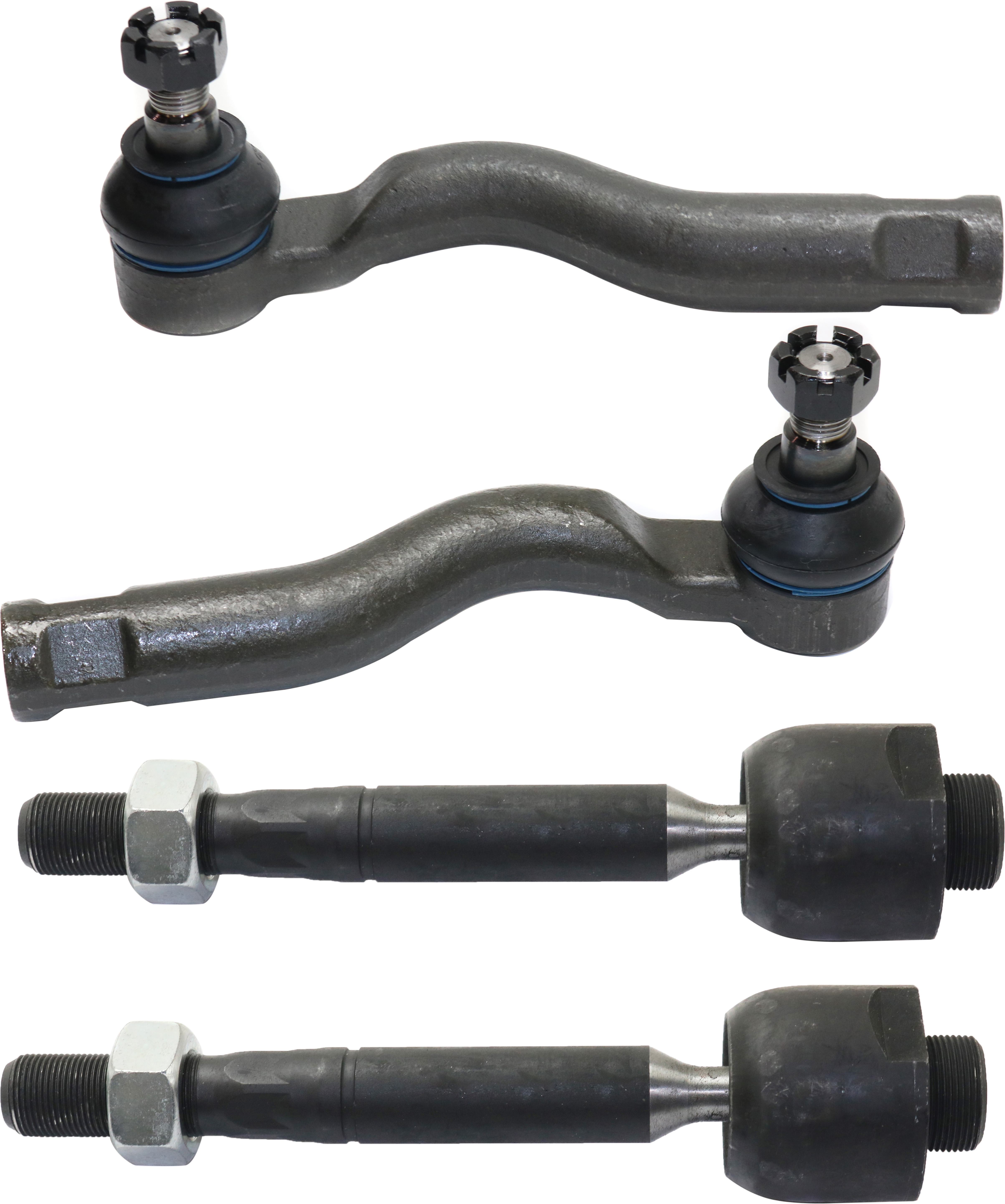 AM TUNDRA 07-21 SEQUOIA 08-22 FRONT TIE ROD END RH AND LH Inner and Outer SKU SET RT28210006-4 OEM 1015822-2693594-4012257-450460