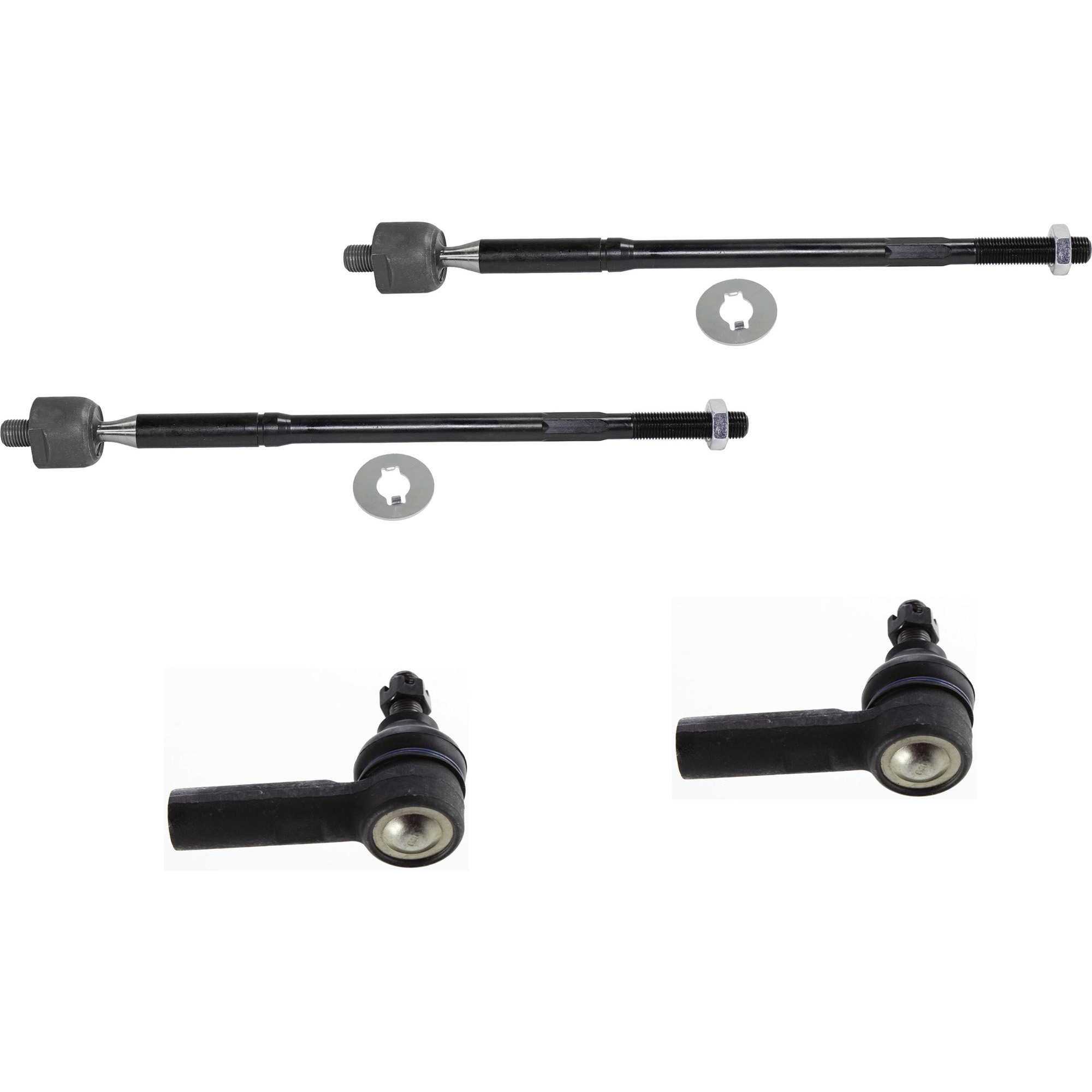 AM CELICA 94-99 FRONT TIE ROD END RH AND LH Inner and Outer SKU SET RT28210059-4 OEM 356001-1013969-2692693-2692697