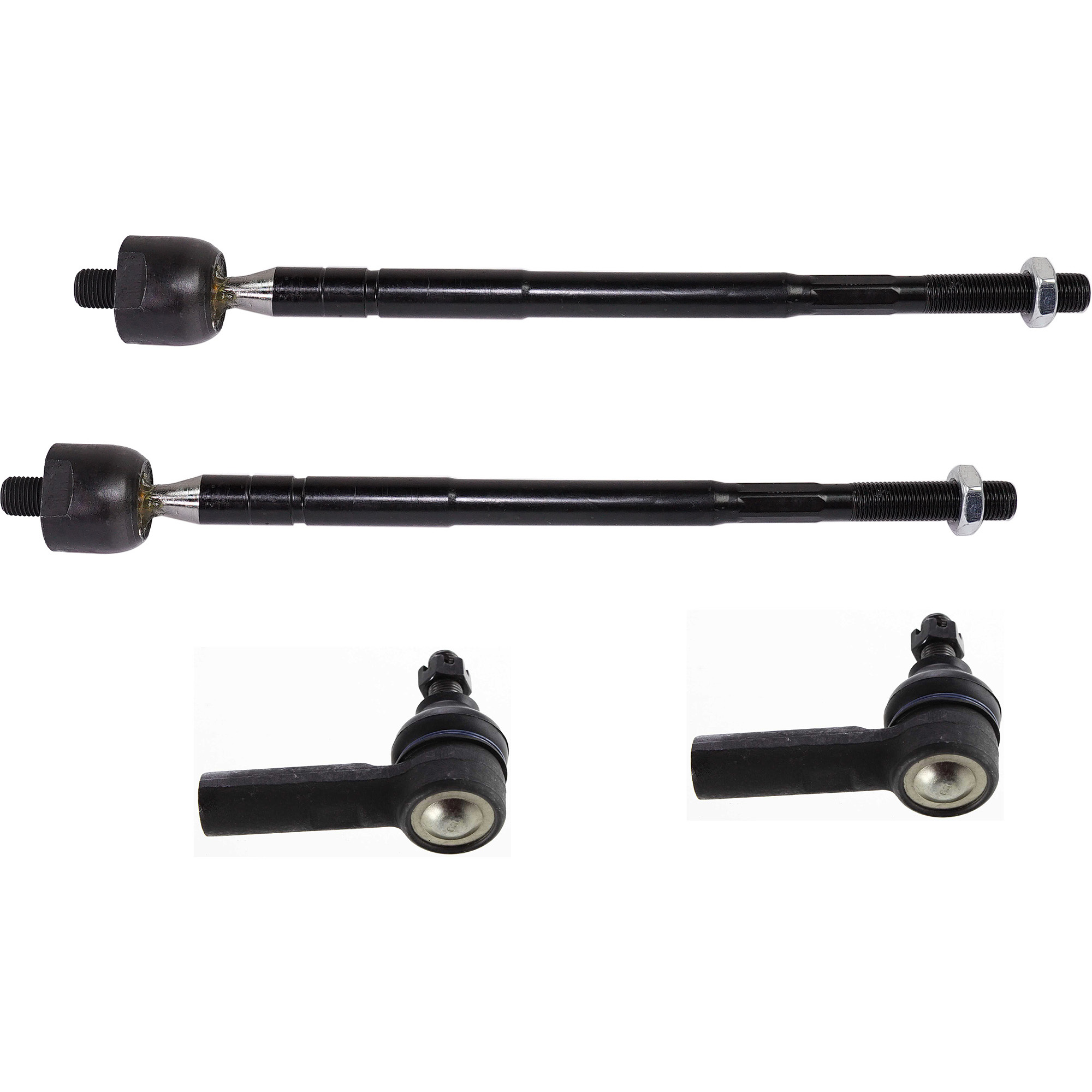 AM COROLLA 93-97 PRIZM 93-96 FRONT TIE ROD RH AND LH Inner and Outer SKU SET RT28210067-4 OEM 356001000000000000000000000