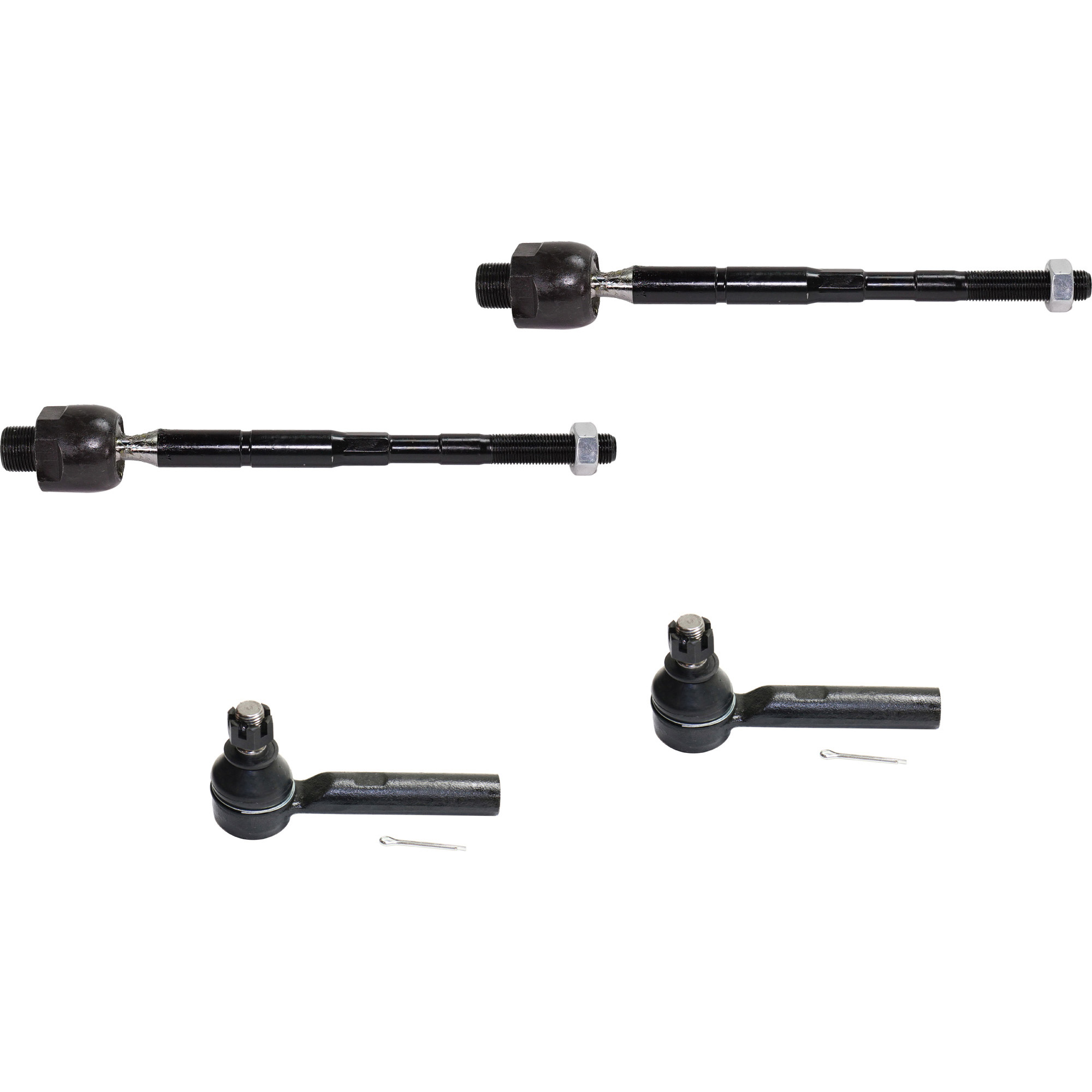 AM FJ CRUISER 07-09 FRONT TIE ROD END RH AND LH Inner and Outer SKU SET RT28210071-4 OEM 1016812-45A1299 ES4605-4012335
