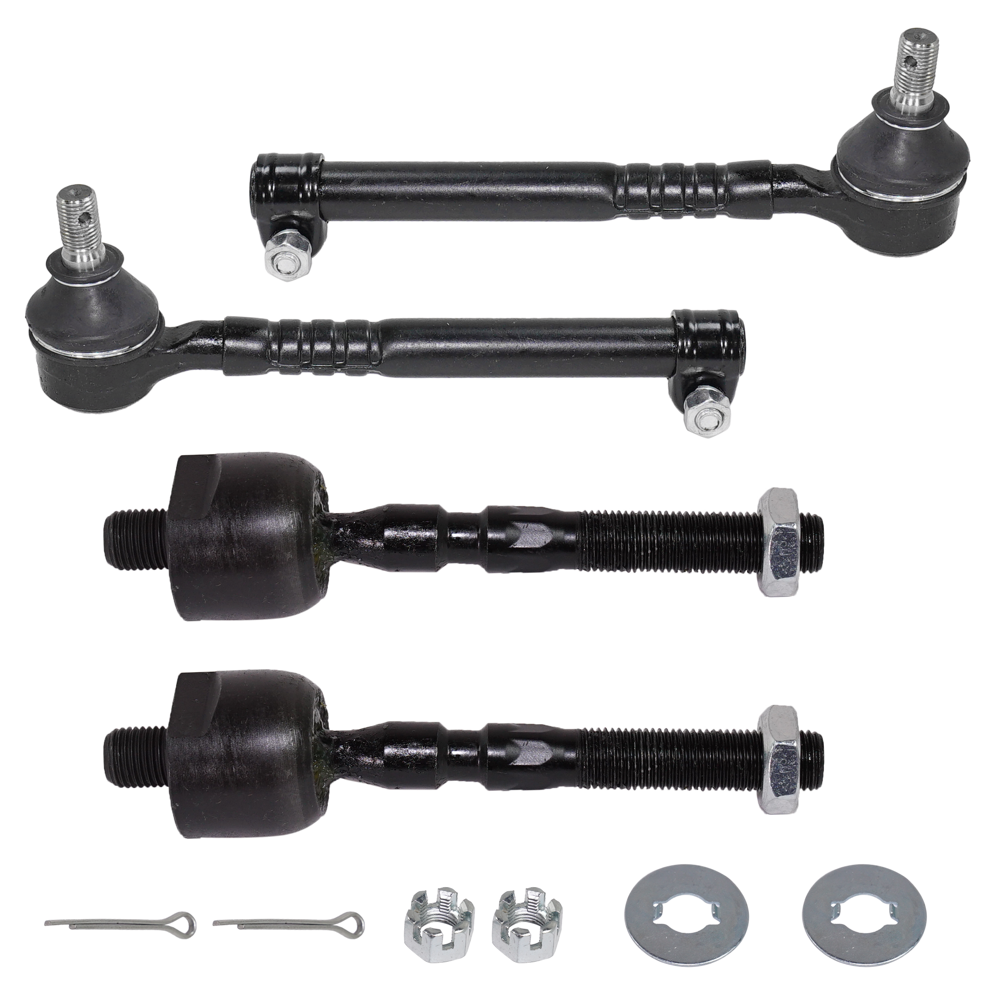 AM COROLLA 84-87 FRONT TIE ROD END RH AND LH Inner and Outer SKU SET RT28210081-4 OEM 356009-1013707-2692611-4001575