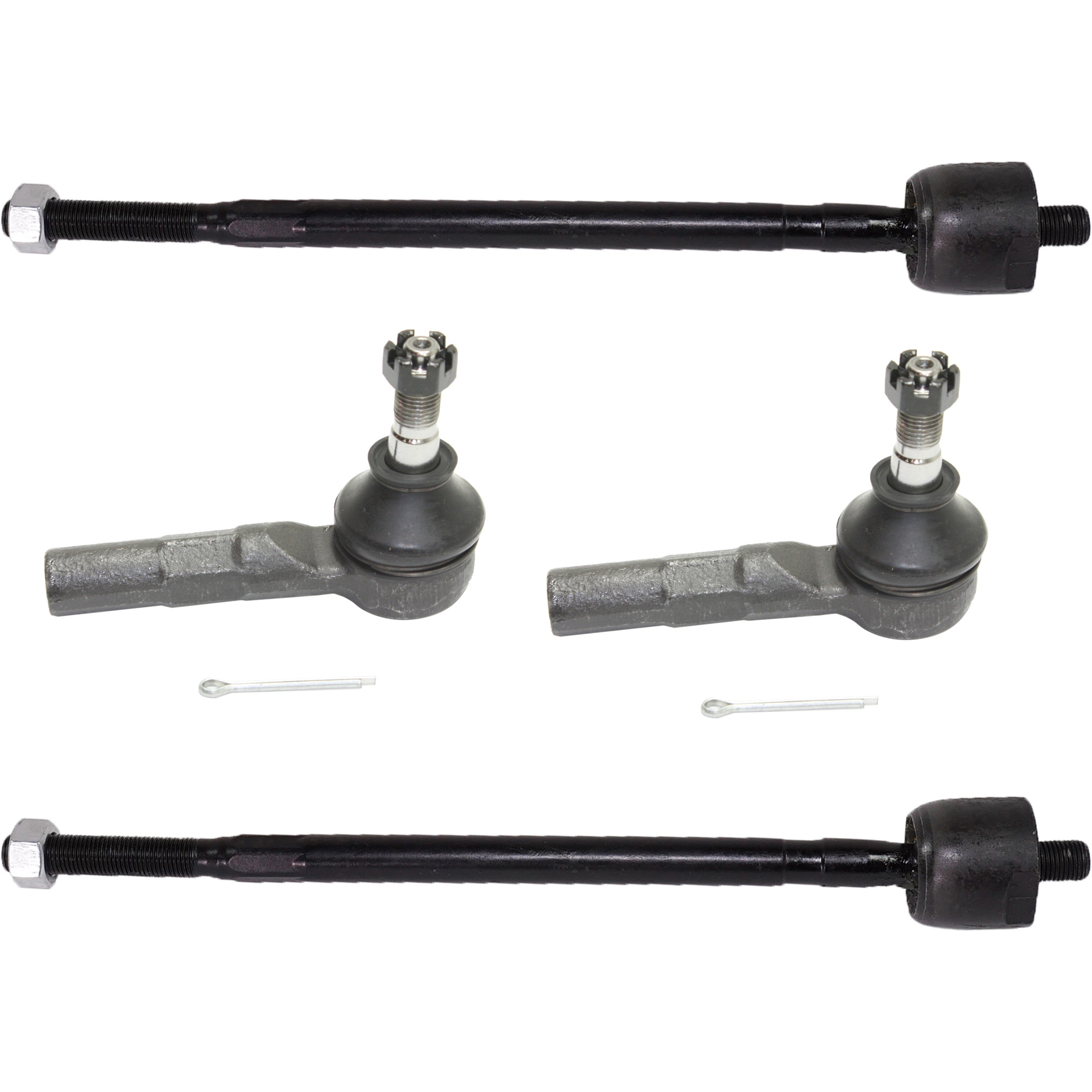 AM TERCEL 91-99 FRONT TIE ROD END RH AND LH Inner and Outer SKU SET RT28210084-4 OEM 356047-1014164-2692928-4011591
