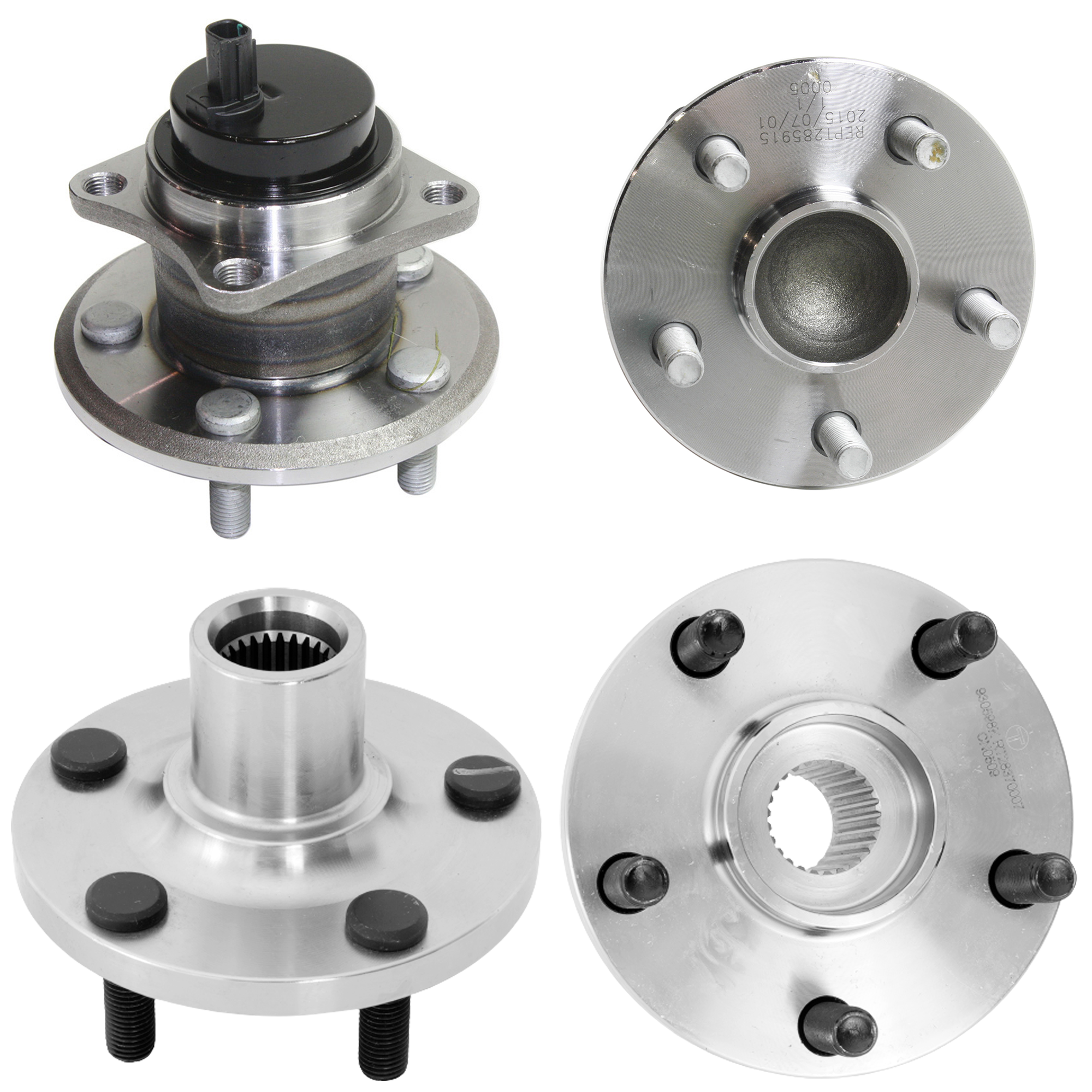 AM COROLLA 09-18 REAR HUB ASSEMBLY RH AND LH SKU SET RT28370007-4 C OEM 19184266-88971027-88970116-900