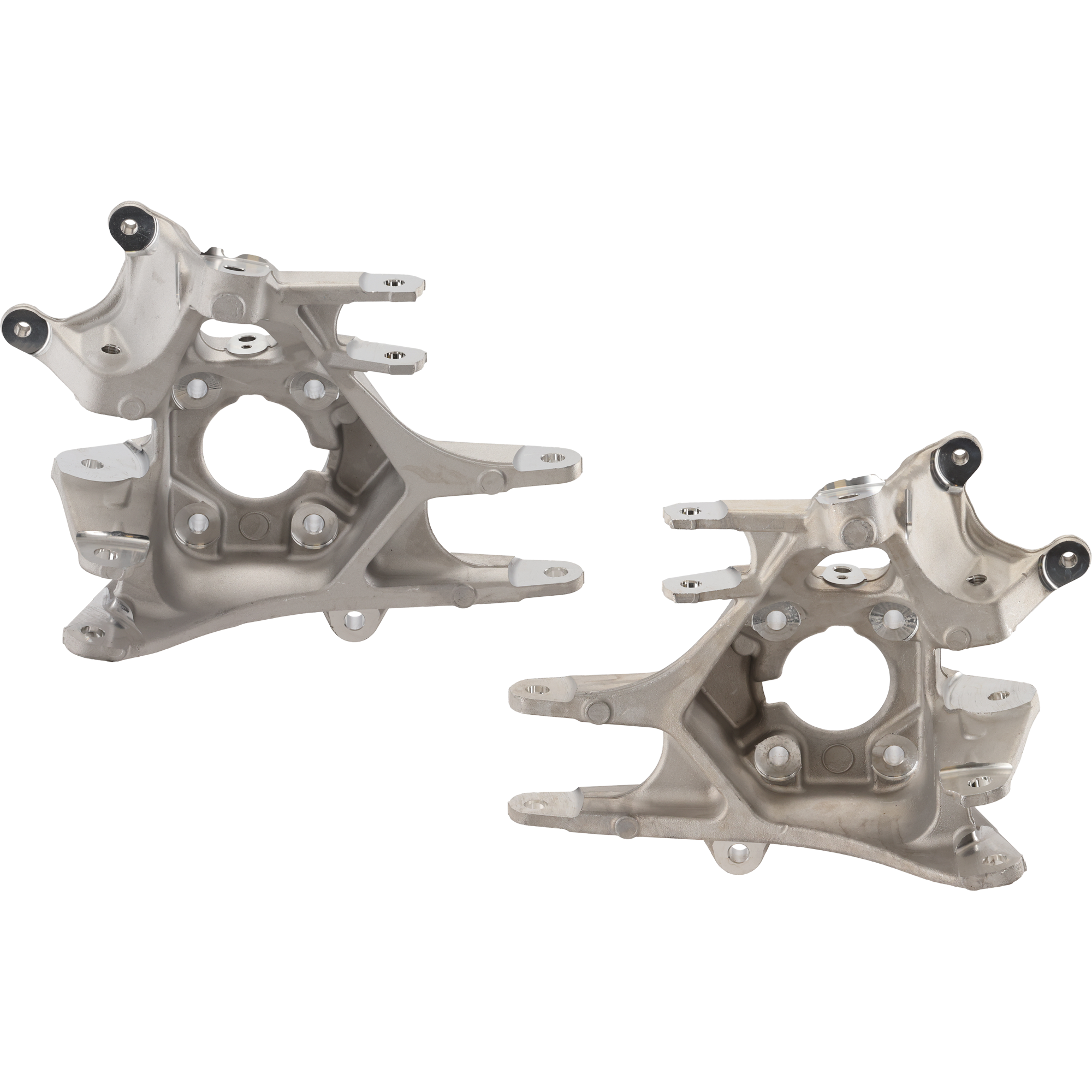 AM MODEL S 12-16 REAR KNUCKLE RH AND LH Silver Aluminum SKU SET RT28390001 OEM 600702300B 600702400B