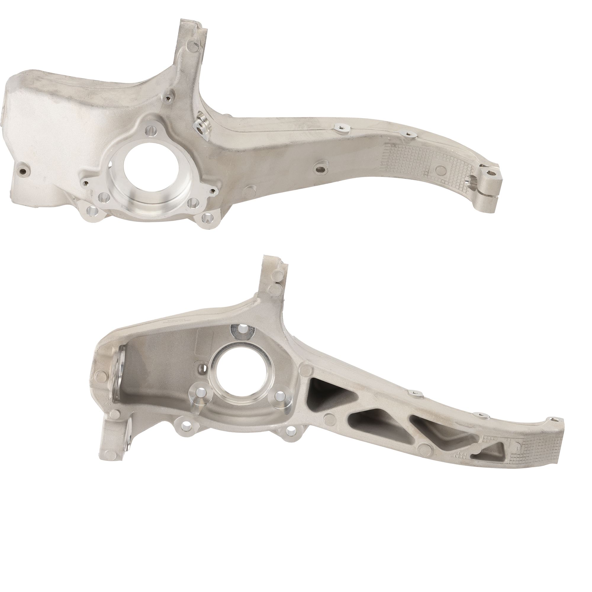 AM MODEL Y 20-23 FRONT KNUCKLE RH AND LH Silver Aluminum SKU SET RT28390013 OEM 118831100E 118831600E