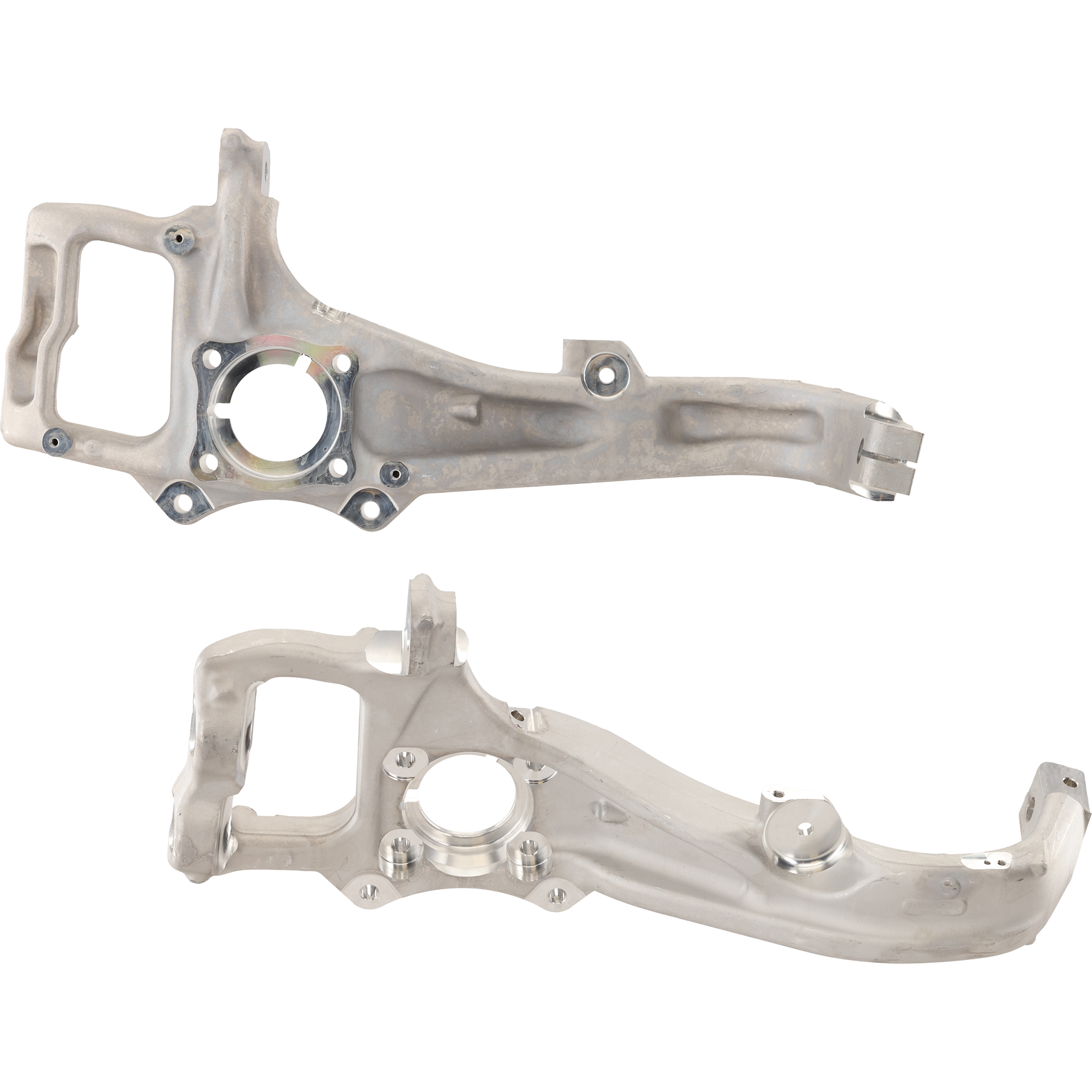 AM MODEL X 16-20 FRONT KNUCKLE RH AND LH Silver Aluminum SKU SET RT28390015 OEM 102731100F 102731600F