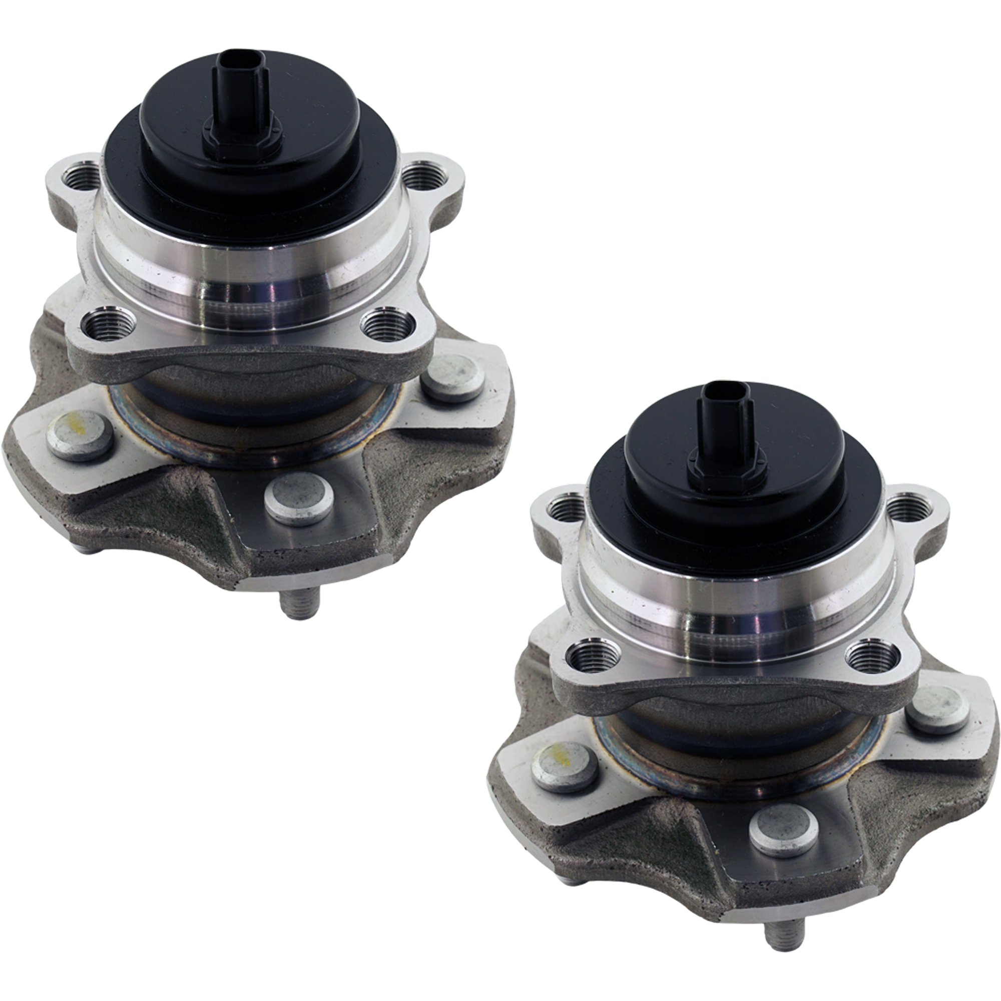 AM RX350-10-19 RX450H 10-15 REAR HUB ASSEMBLY RH AND LH Front Wheel Drive 5 Lugs 5 x 4.5 in. Bolt Pattern SKU SET RT28590014-2 OEM 512364-516263-712364-424504805