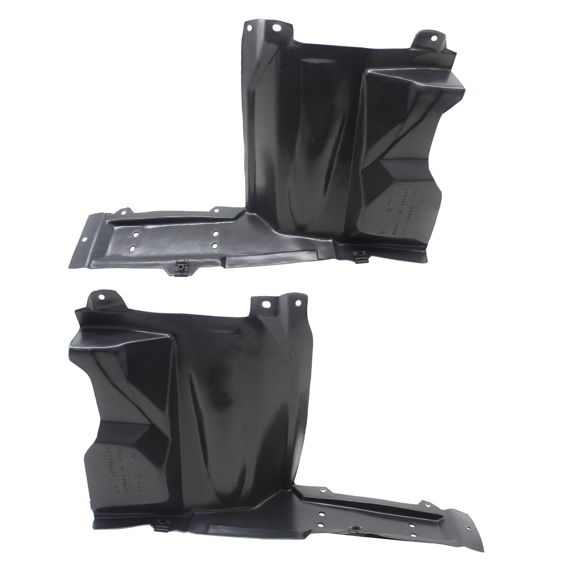 AM C HR 18-22 ENGINE SPLASH SHIELD Under Cover RH AND LH Vacuum Form SKU SET RT31010019 Partslink TO1228229 TO1228230 OEM 51443F4010-51444F4010