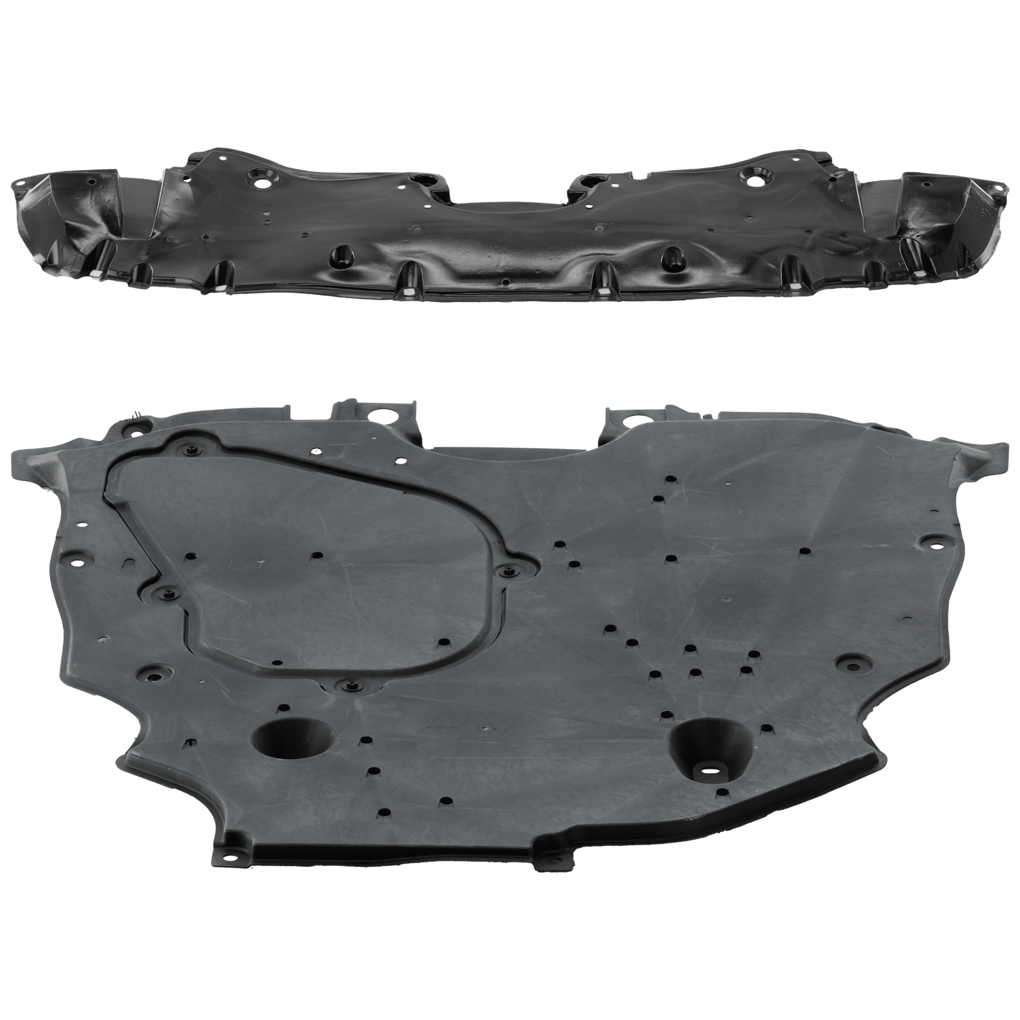 AM RAV4-19-25 ENGINE SPLASH SHIELD Front and Rear Set of 2 SKU SET RT31010028