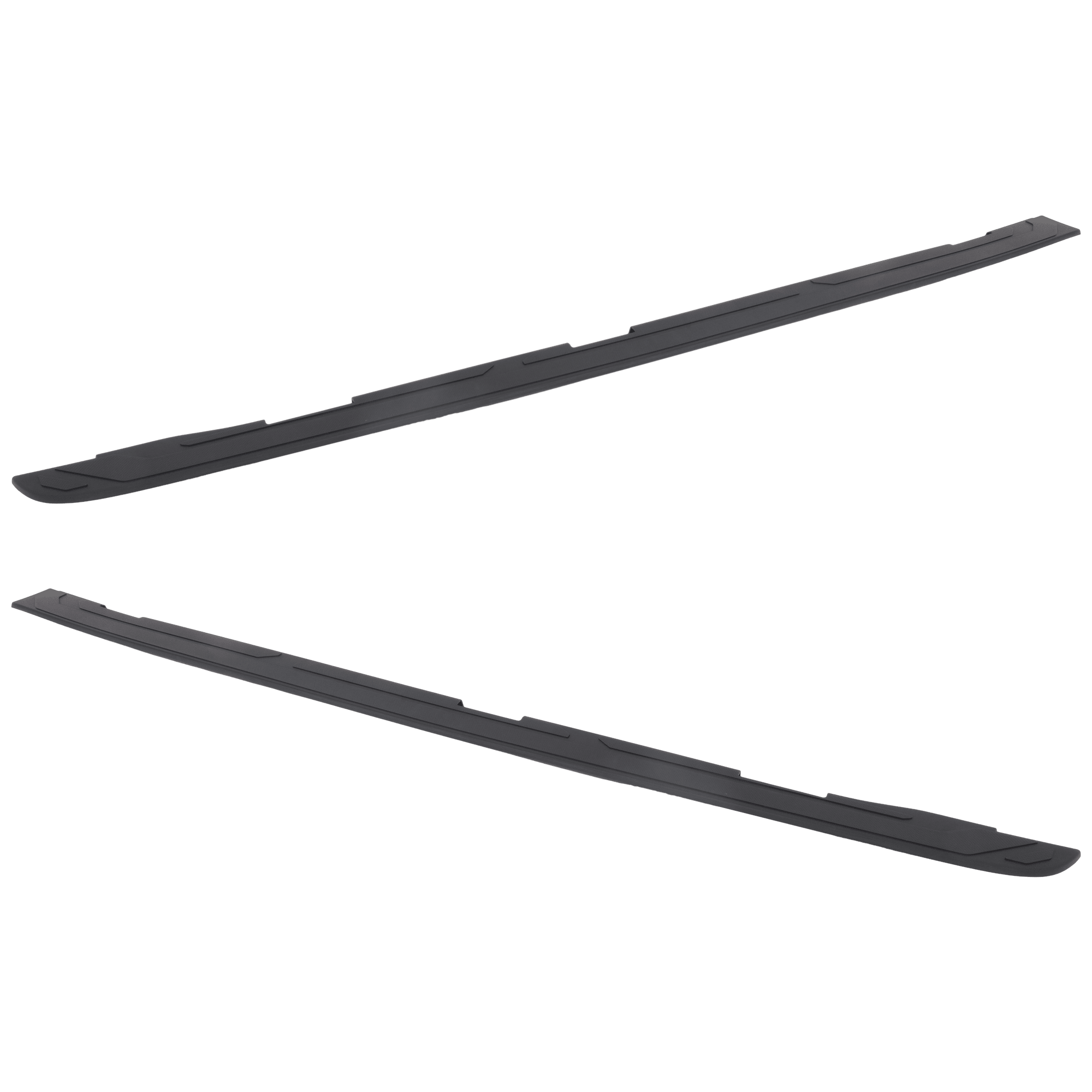 AM TACOMA 16-23 BED RAIL CAP RH AND LH Black 6 Ft. Bed w Tonneau Cover SKU SET RT35030003 Partslink TO1792106 TO1793106 OEM 6624804060-6624904060