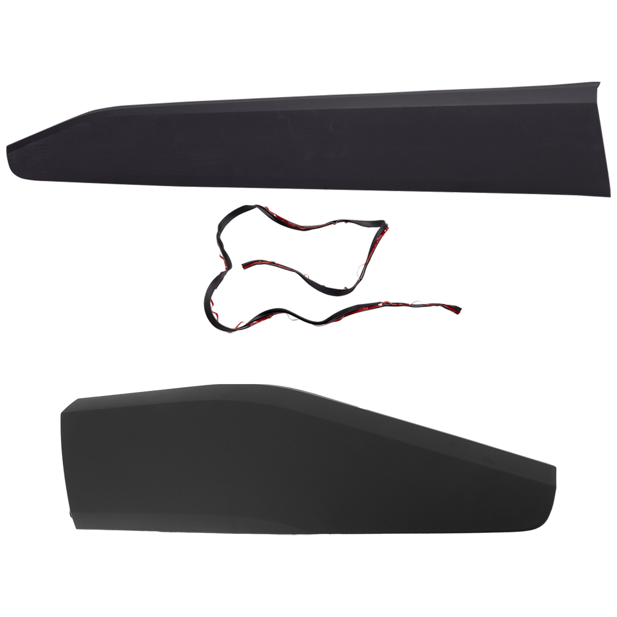 AM C HR 18-22 FRONT AND REAR DOOR MOLDING LH Textured Black SKU SET RT46170002